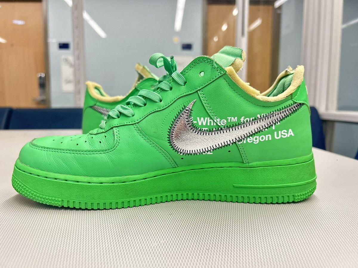 Nike “OFF-WHITE” AIRFORCE 1 BROKLYN Size US 10.5 / EU 43-44 - 4 Thumbnail
