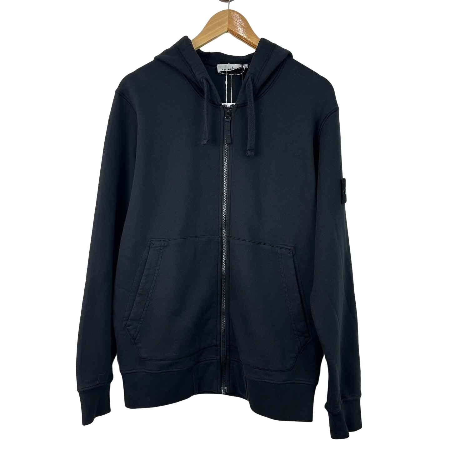 Stone Island Stone Island Logo Patch Full Zip Hoodie Size M Size US M / EU 48-50 / 2 - 1 Thumbnail