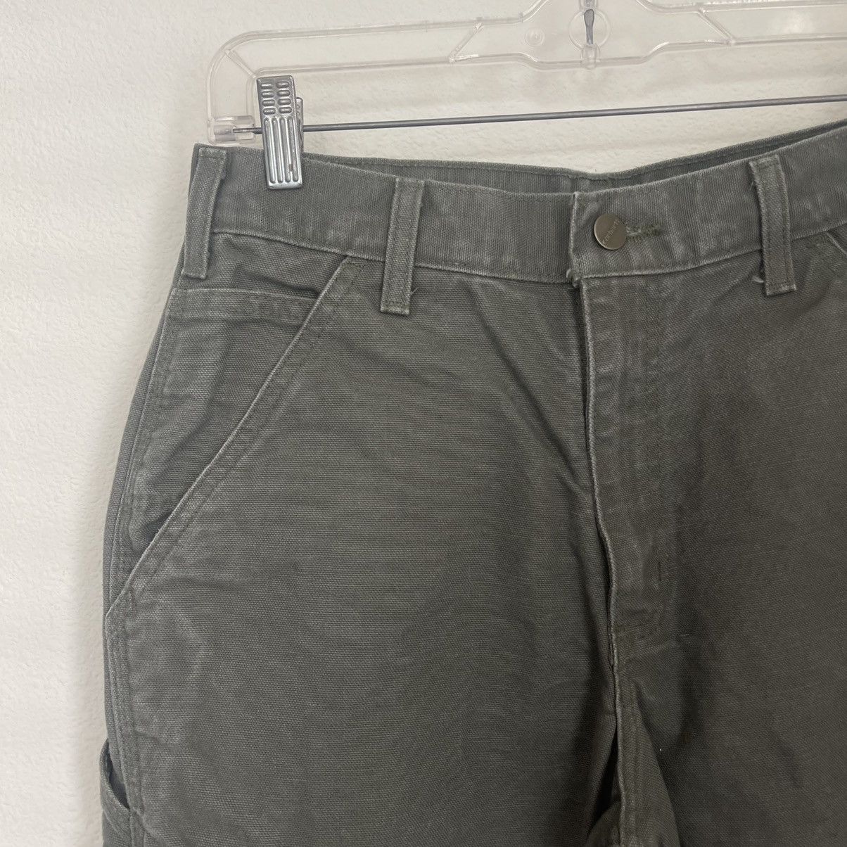Carhartt Carhartt Washed Army Green 8 Pocket Pants Size US 30 / EU 46 - 3 Thumbnail