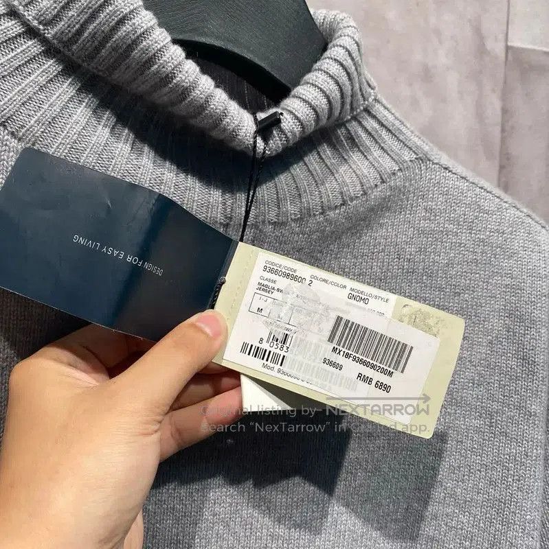 Max Mara MaxMara Gray Cashmere Turtleneck Sweater for Women . Size L / US 10 / IT 46 - 2 Thumbnail