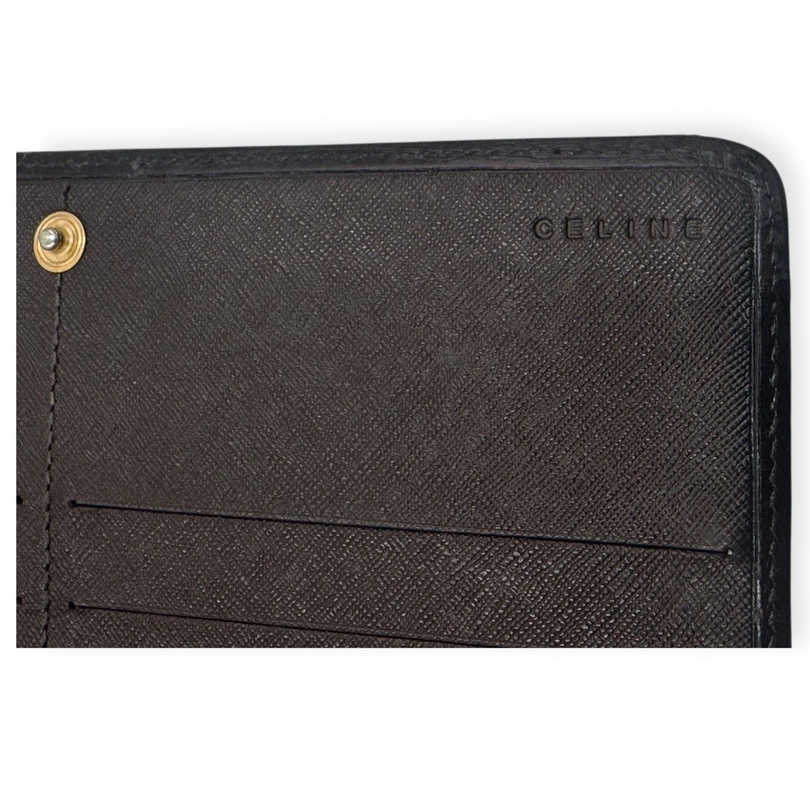 Celine Macadam Long Wallet Purse Brown Authentic Authentic Size ONE SIZE - 8 Thumbnail