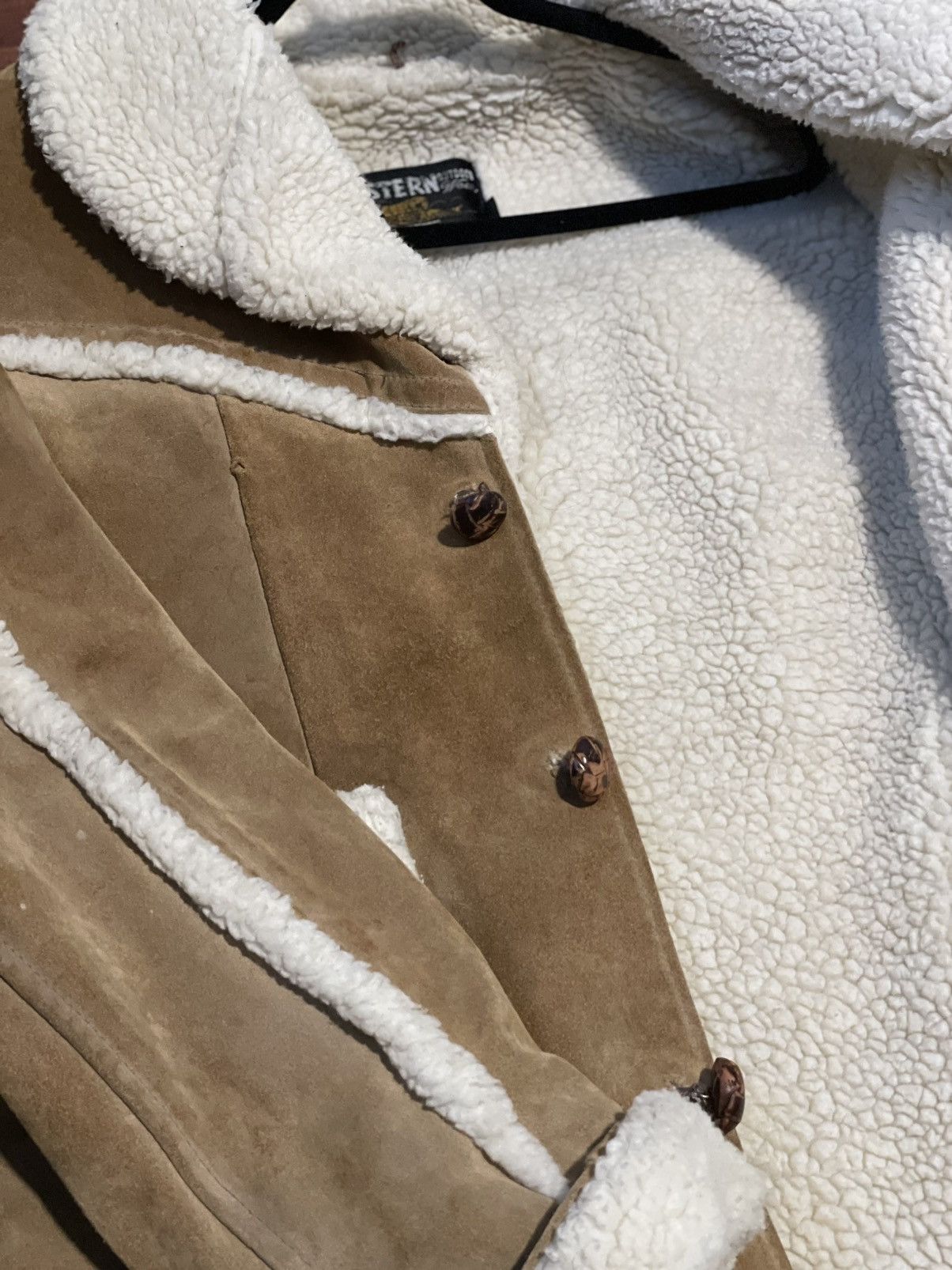 Sears Sears Vintage Western Wear Overcoat Suede Size US XL / EU 56 / 4 - 6 Thumbnail