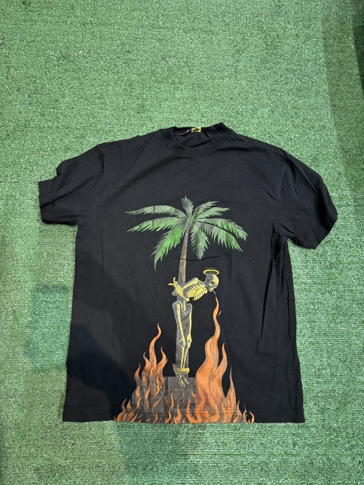 Skeleton Palm Angels Firestarter Shirt Palm Angels Palm Angels 