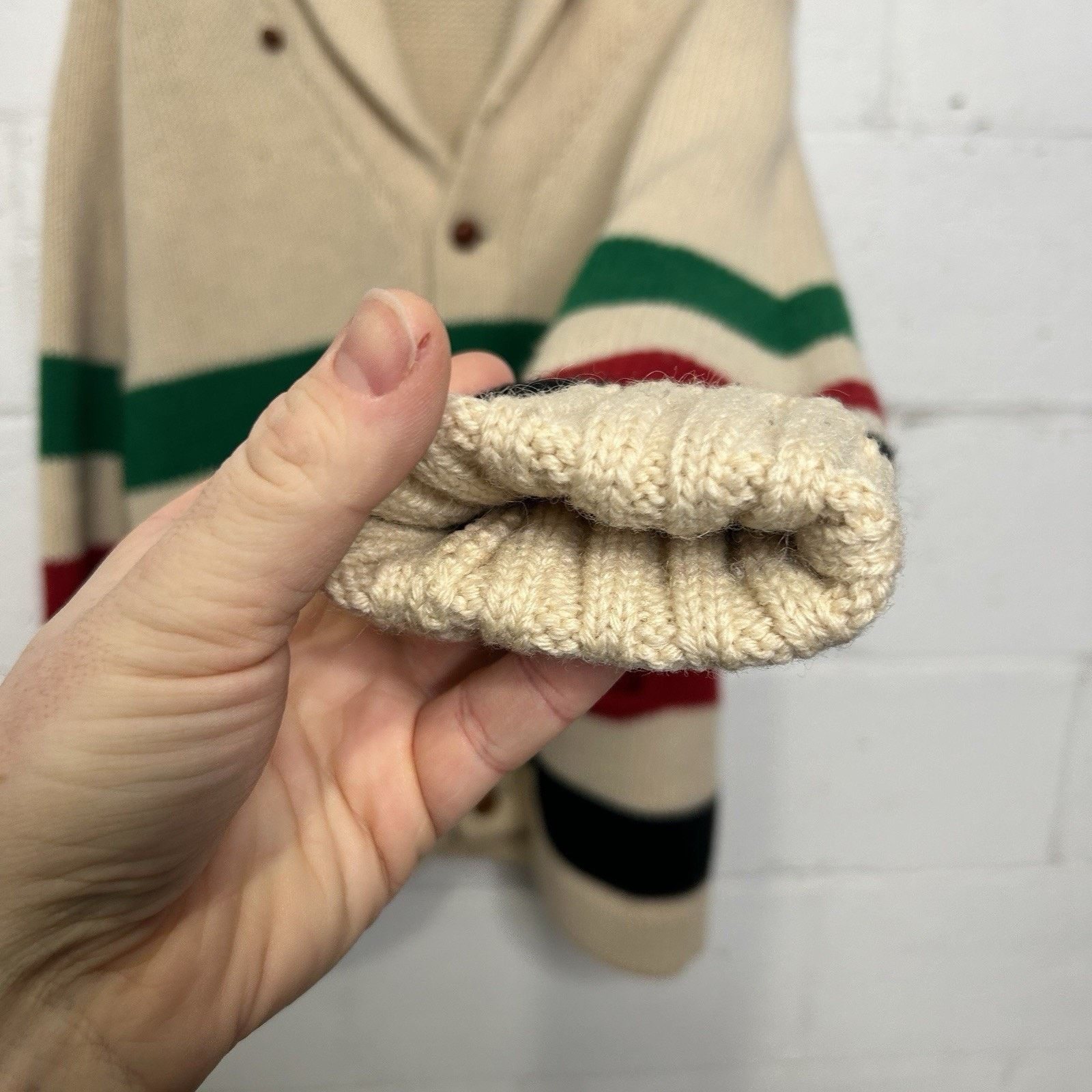 Polo Ralph Lauren Vintage Polo Ralph Lauren Hudson Bay Stripe Cardigan Jacket Size US M / EU 48-50 / 2 - 10 Thumbnail