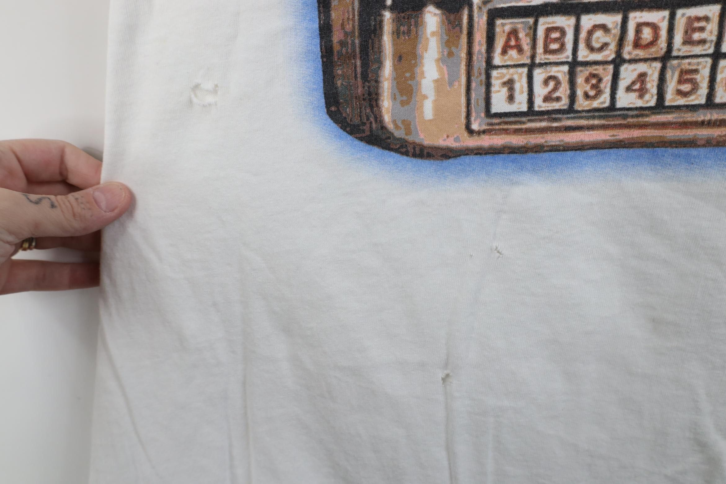 Vintage Vintage 90s American The Guess Who Band T-Shirt White USA Size US XL / EU 56 / 4 - 14 Thumbnail