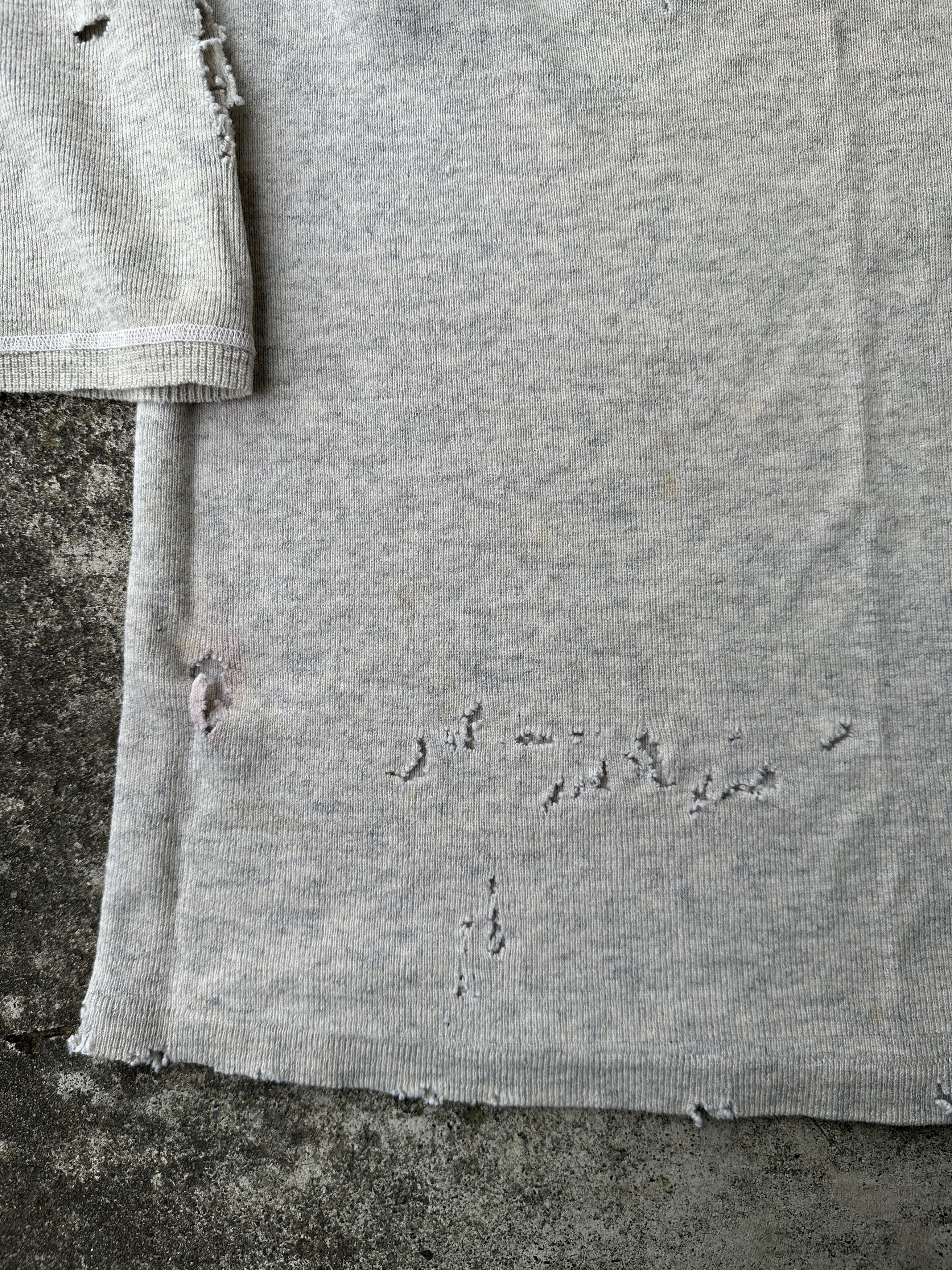 Vintage 60s Trashed single stitch Montgomery Ward zombie tee Size US M / EU 48-50 / 2 - 10 Thumbnail
