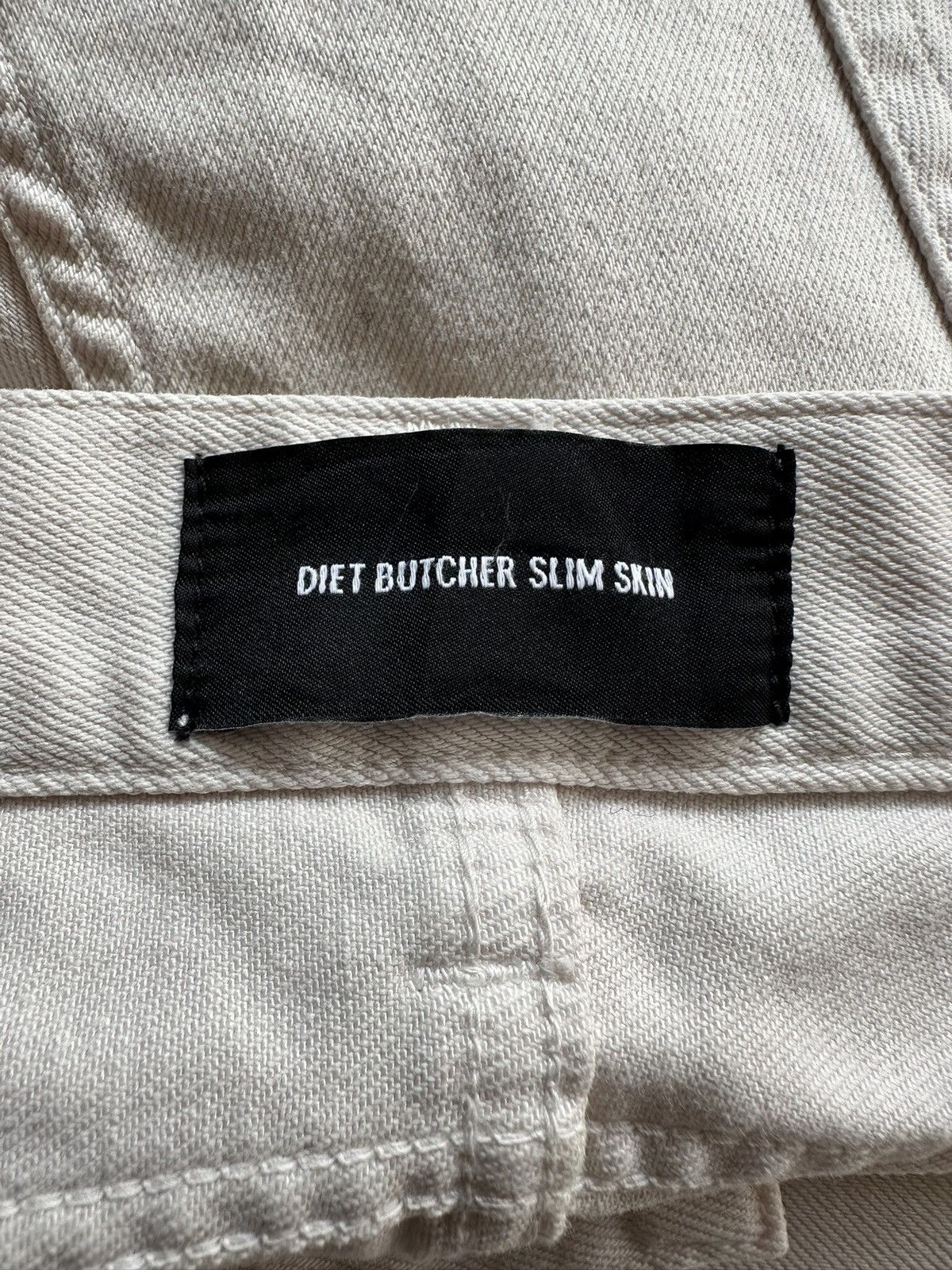 Diet Butcher Slim Skin 15/16AW - DBSS '' Feather to Snow '' collection pant Size US 29 - 22 Thumbnail