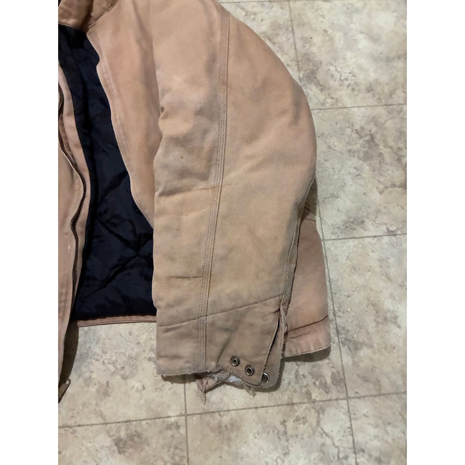 Other Vintage Tri-Mountain Tan Canvas Work Jacket XL Bangladesh Size US XL / EU 56 / 4 - 5 Thumbnail