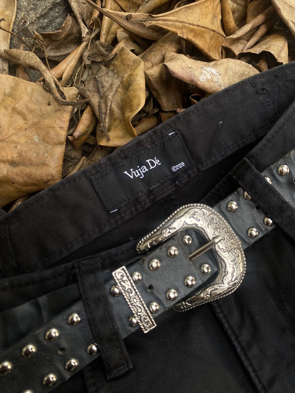 Vuja De Archive Vuja De 2019 Bondage Flare Cargo Pants Size US 32 / EU 48 - 3 Thumbnail