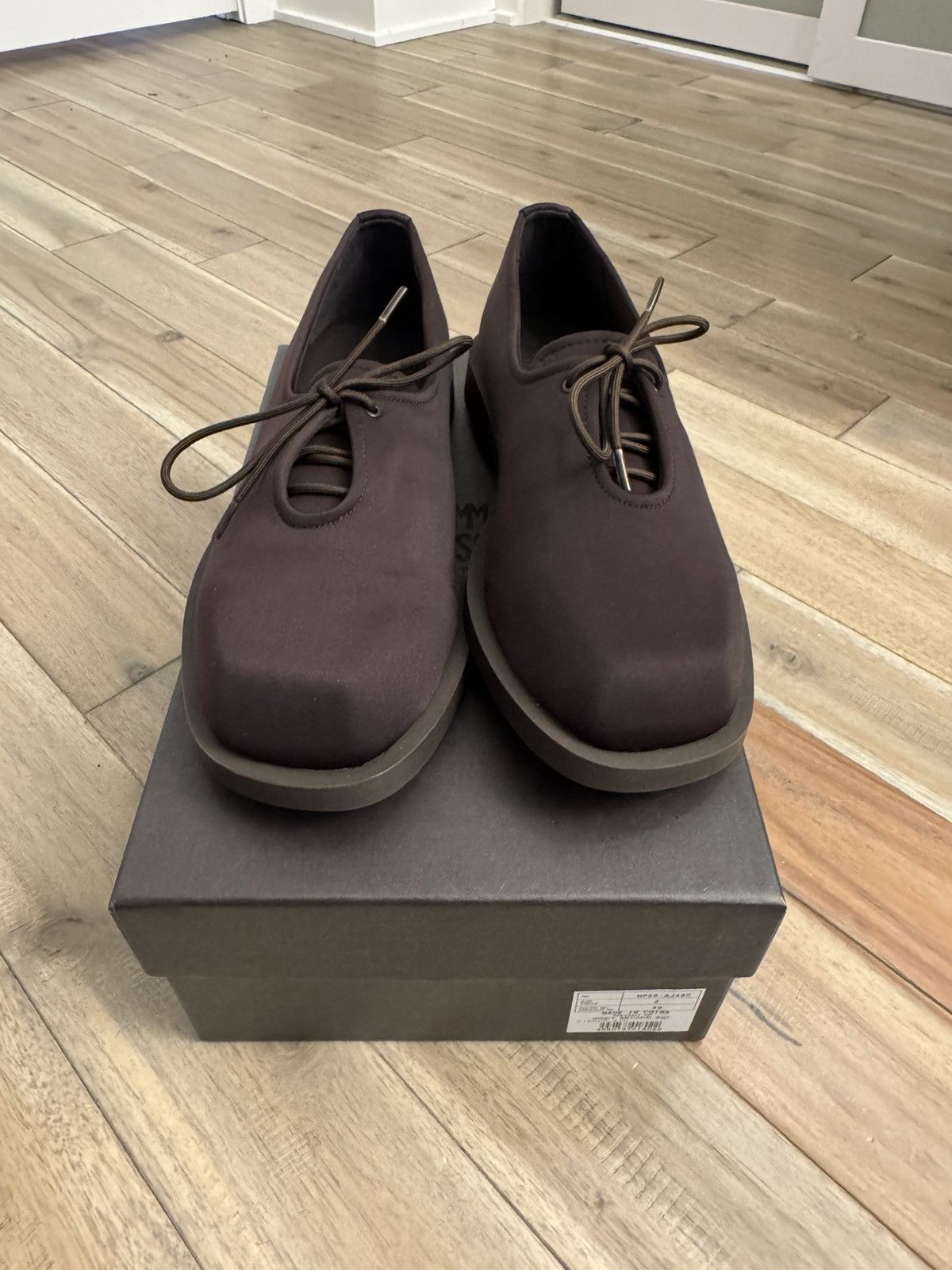 Homme Plisse Issey Miyake Home Plissè Issey Miyake Cioccolato Size US 9 / EU 42 - 2 Thumbnail