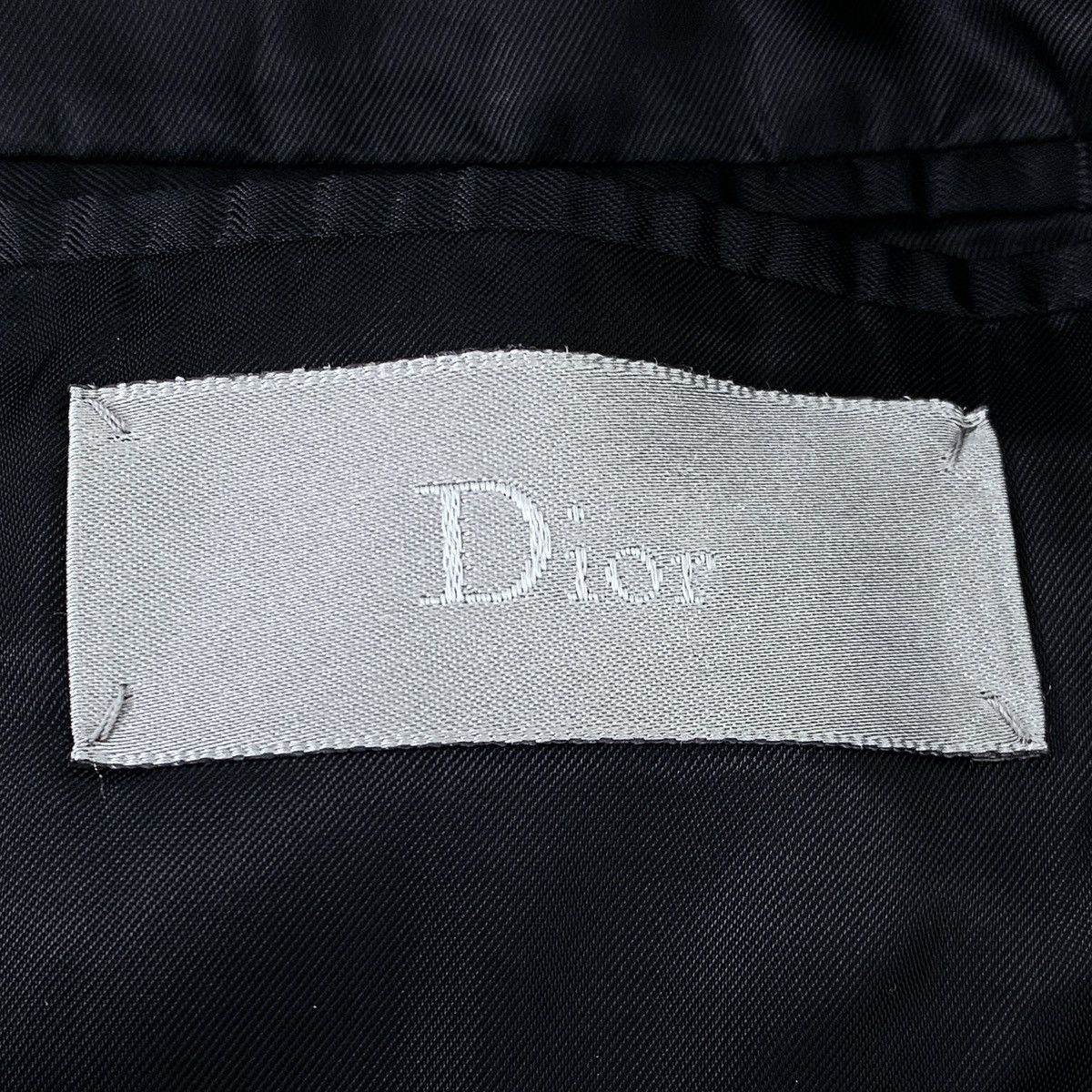 Dior Dior Black Wool Lapel Single Breasted Long Sleeve Blazer Size S / US 4 / IT 40 - 6 Thumbnail