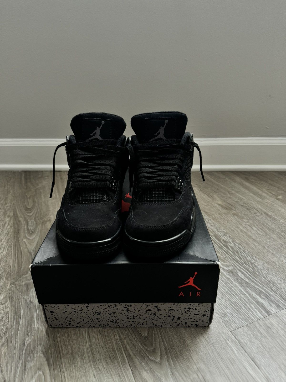 image of Air Jordan Black Cat 4S Shoes, Men's (Size 8)