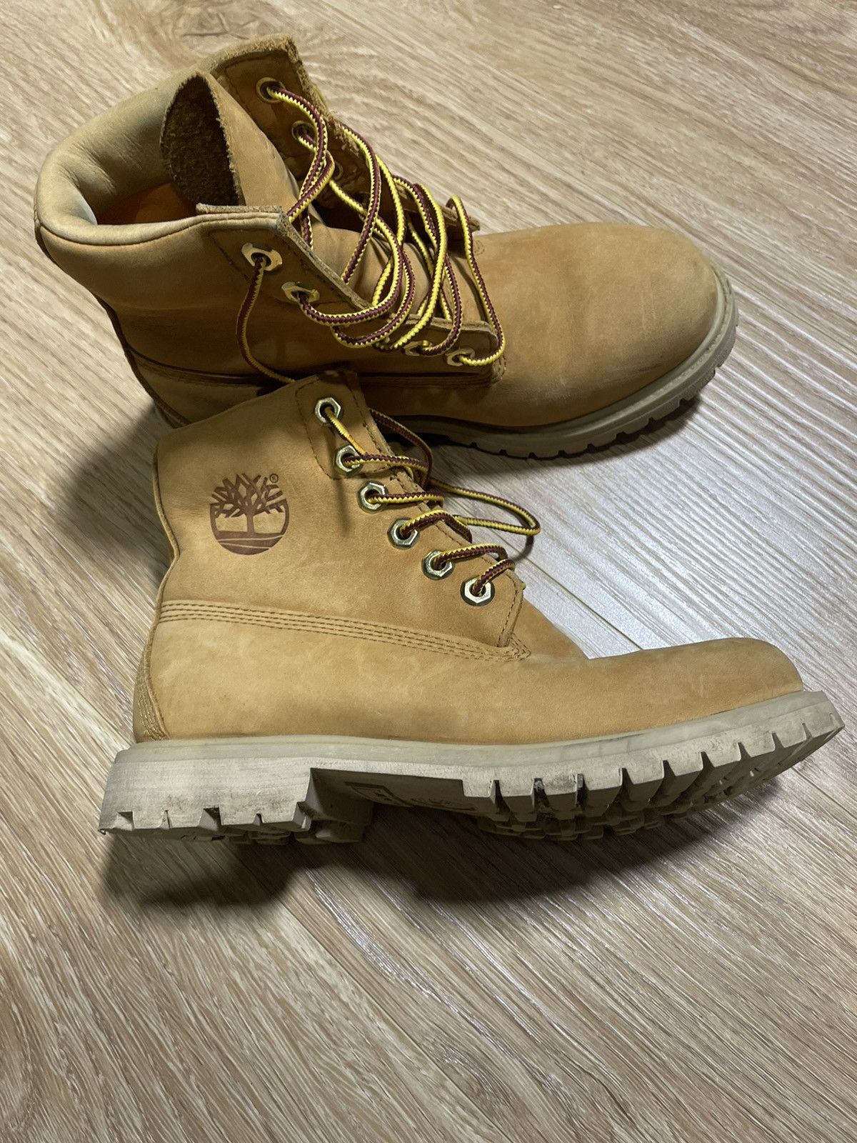 Timberland Vintage Y2K Timberland Boots Size US 5.5 / EU 38 - 5 Thumbnail