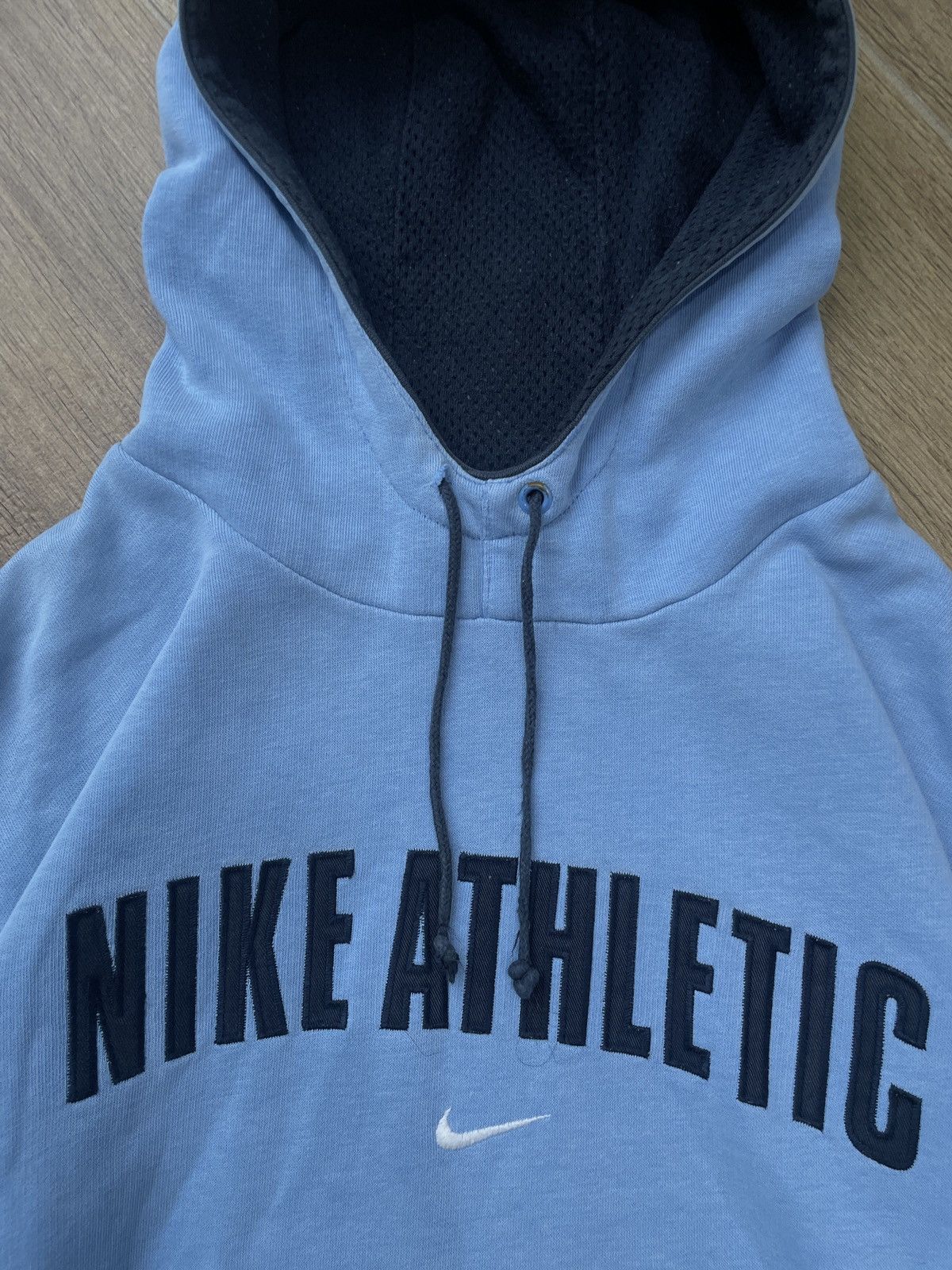 Nike Vintage Nike Hoodie Big Logo Baggy Japanese Avant Garde Y2K Size US L / EU 52-54 / 3 - 11 Thumbnail