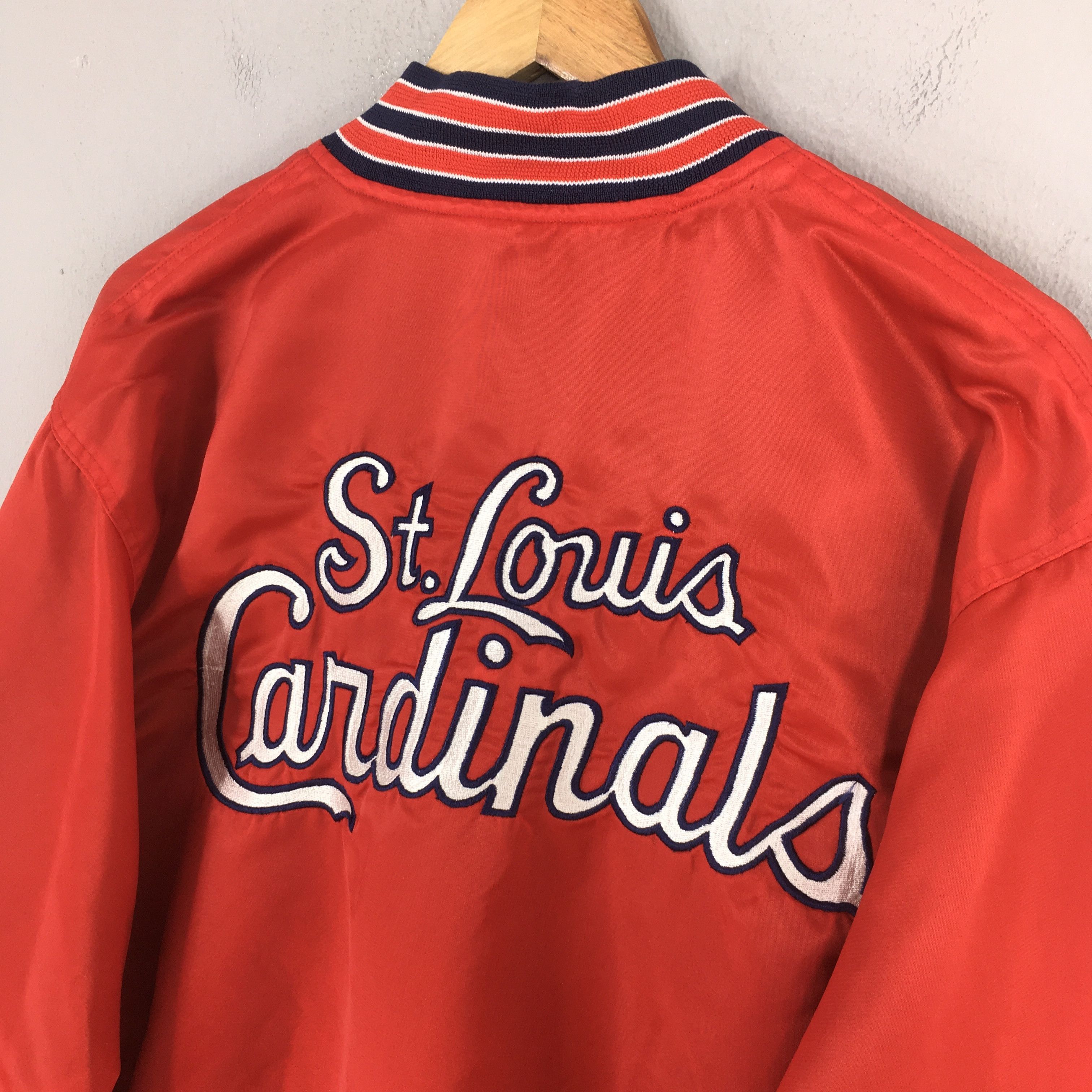 MLB Vintage St Louis Cardinals MLB Stadium Jacket Medium Size US M / EU 48-50 / 2 - 10 Thumbnail