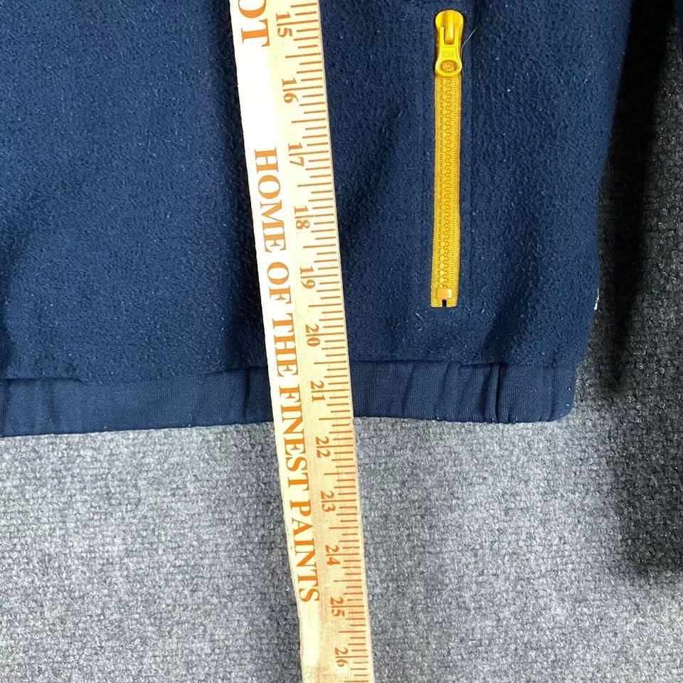 Vans Vans 1/2 Zip Fleece Women's XS Pullover Navy Blue Cotton Size XS / US 0-2 / IT 36-38 - 7 Thumbnail