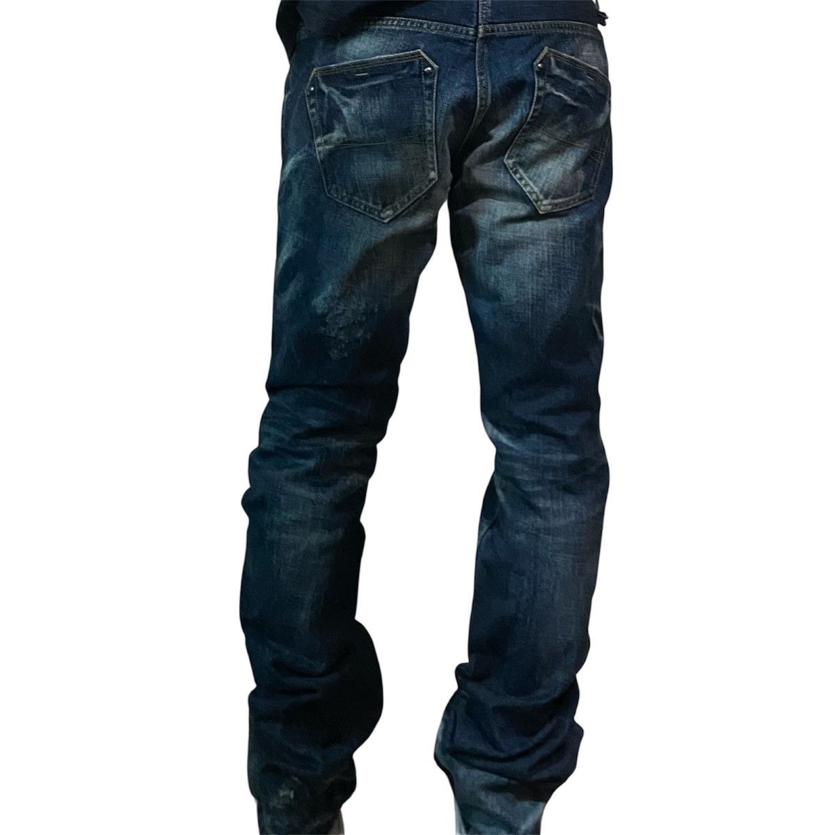 Tornado Mart NEED GONE ‼️ Rattle Trap Distressed Rusty Denim Jeans Punk Size US 31 - 23 Thumbnail
