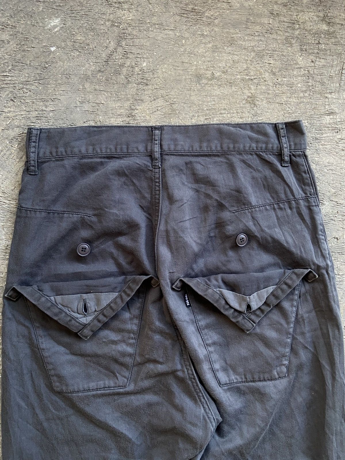 Ne-Net 2000s Ne-Ner by Issey Miyake - Patchwork High Waist Pants Size US 29 - 12 Thumbnail