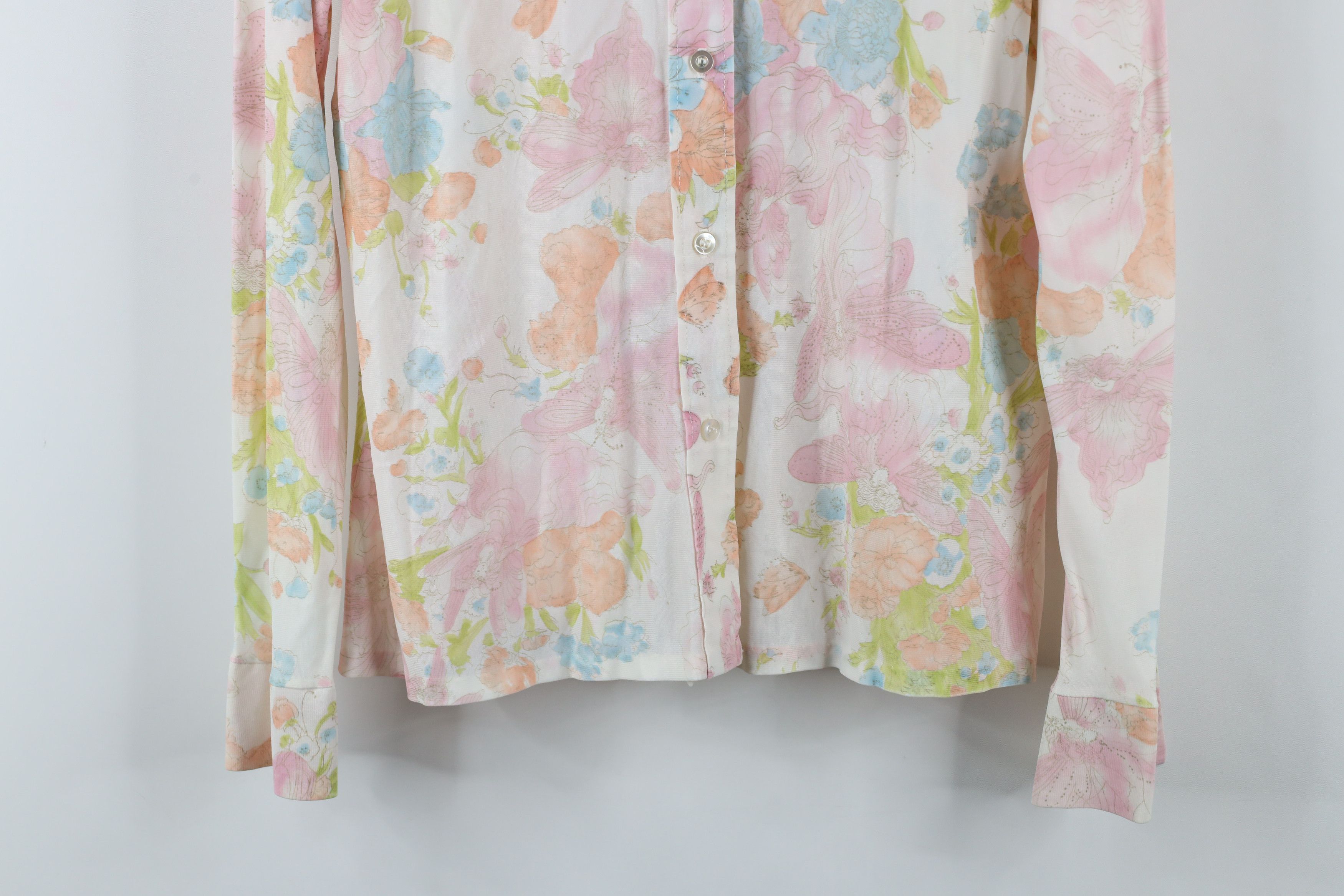 Vintage Vintage 70s Mid Century Modern Collared Button Shirt USA Size M / US 6-8 / IT 42-44 - 3 Thumbnail