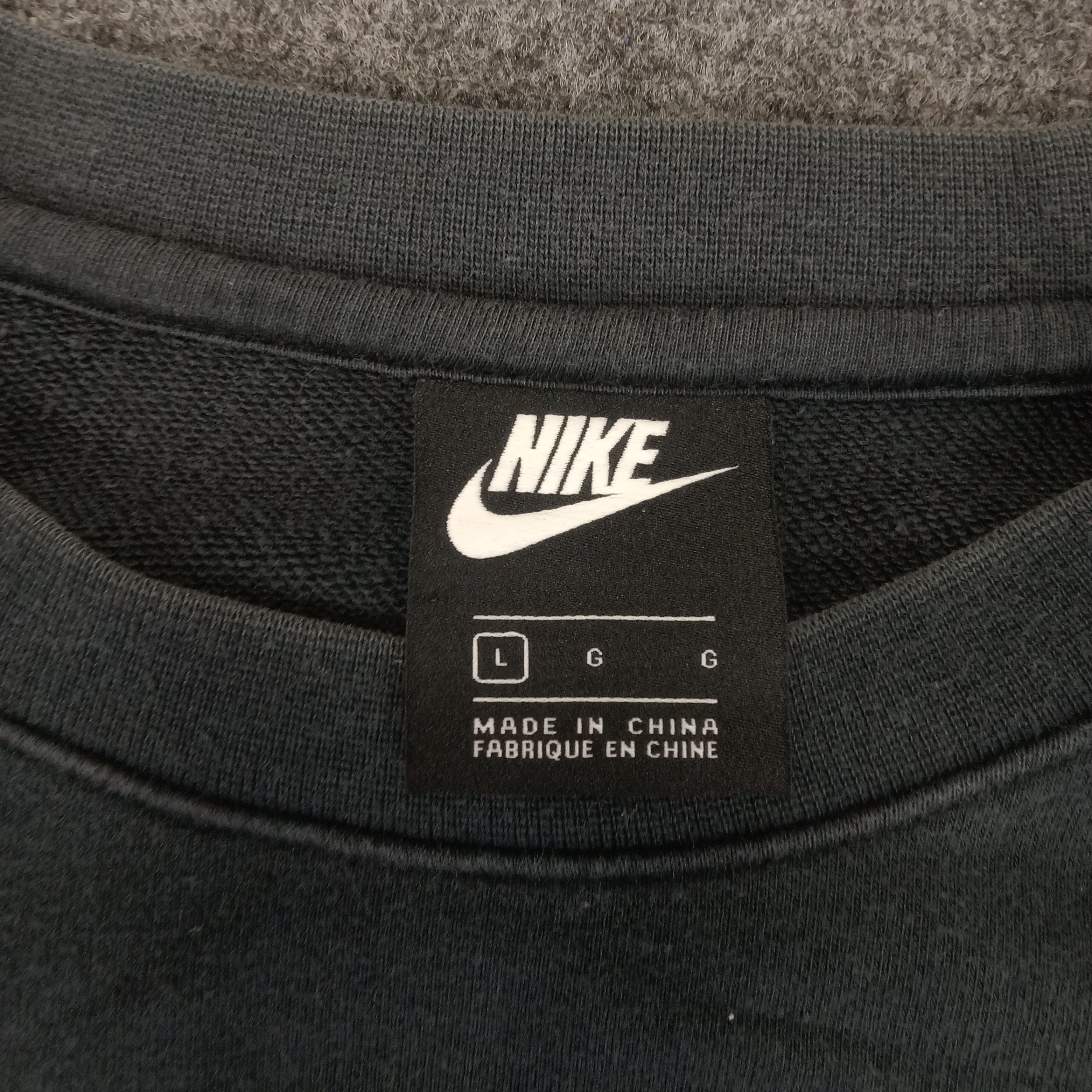 Nike × Vintage Nike Embroidery Double Logo Streetwear Sweatshirt Size US M / EU 48-50 / 2 - 5 Thumbnail