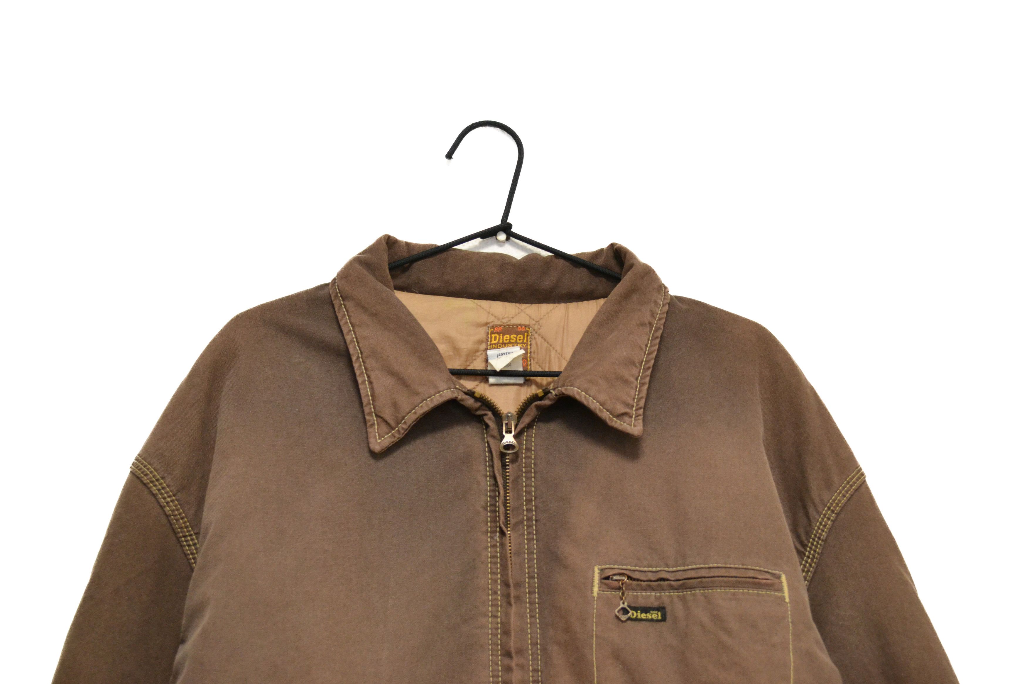 Diesel Diesel Industry Union Y2K Hardwear Brown Ghettof Jacket Size US XL / EU 56 / 4 - 2 Thumbnail