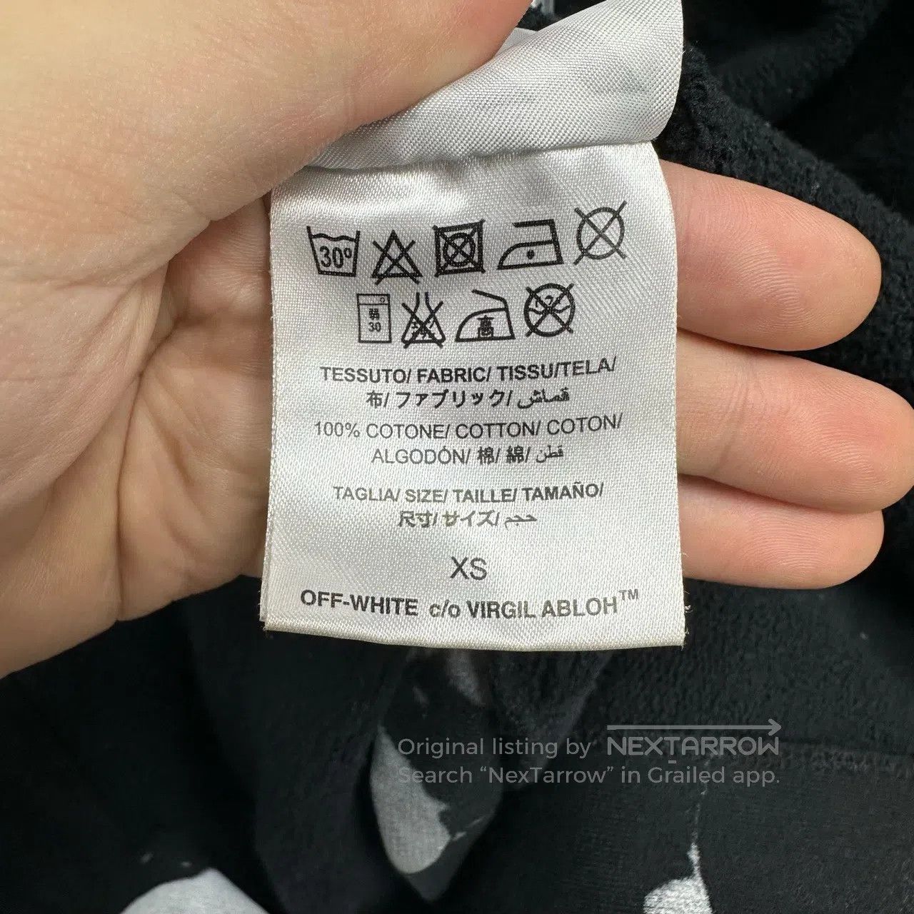 Off-White off-white OW Render Alert Line Zipper Hoodie Size US XS / EU 42 / 0 - 4 Thumbnail