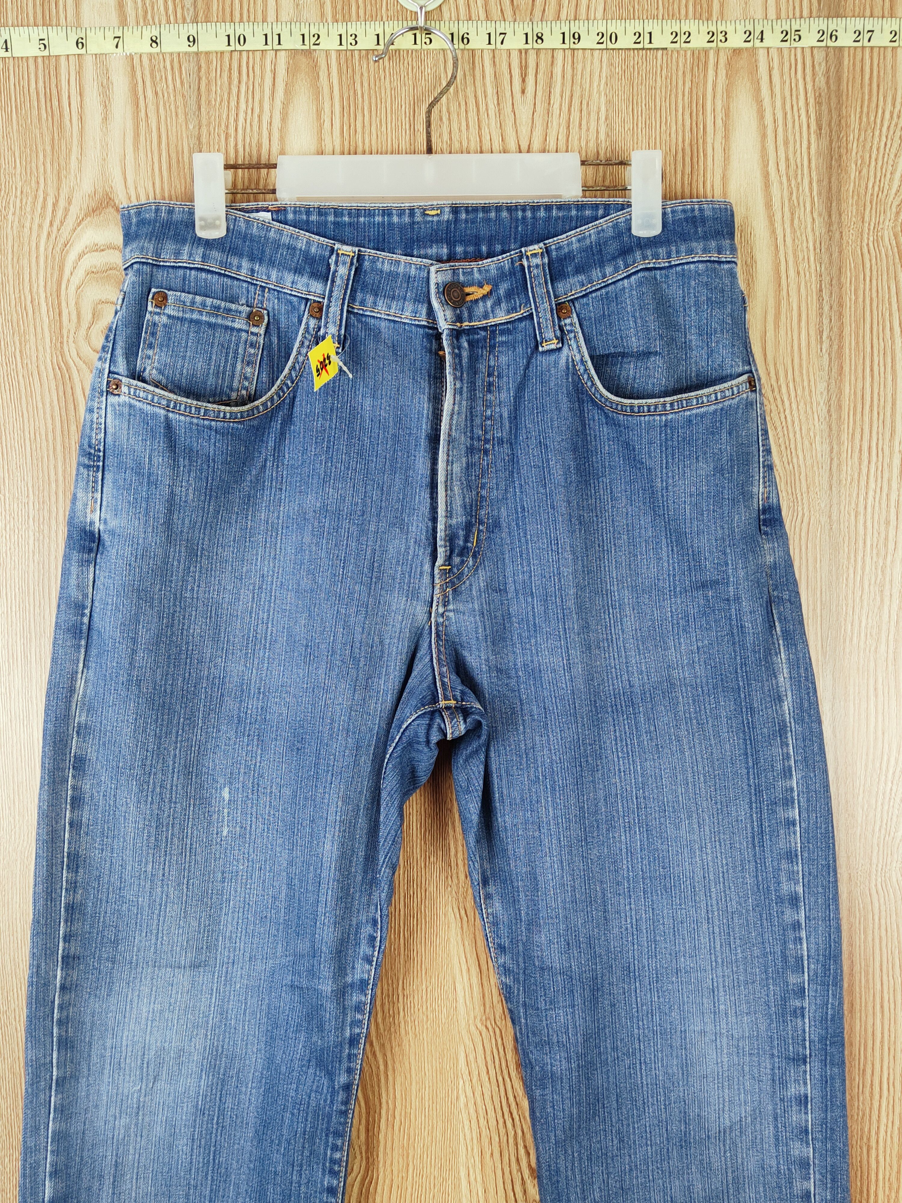Edwin Edwin vintage Blue Distressed Ripped denim Jeans #W944 Size US 33 - 2 Thumbnail