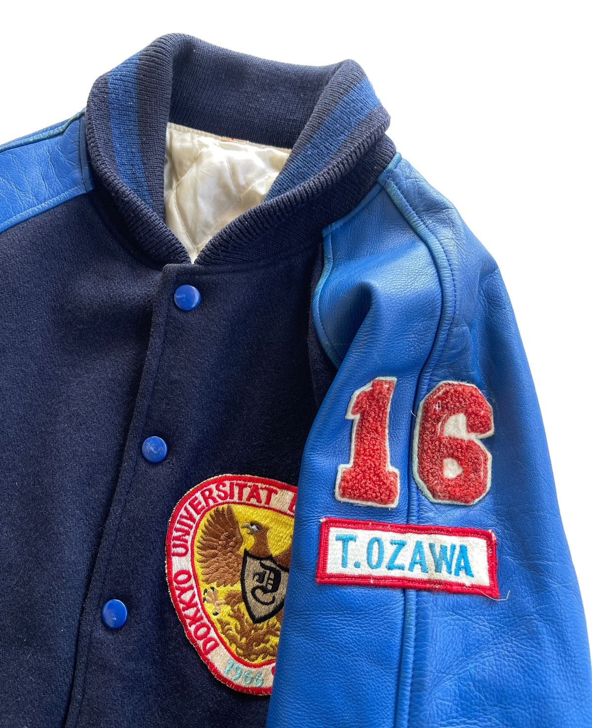 Vintage 90s Village Stone Varsity Jacket
