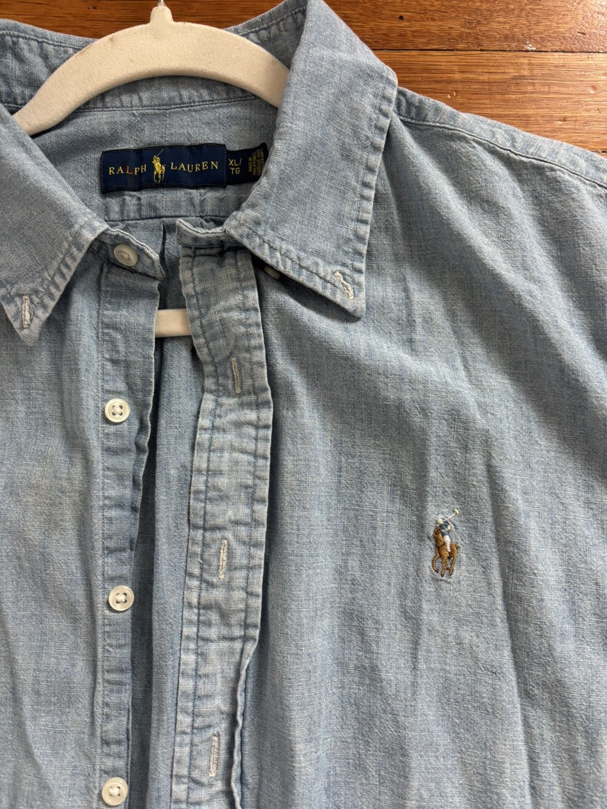 Polo Ralph Lauren 2000s Polo Ralph Lauren CurOff Button up Size US L / EU 52-54 / 3 - 2 Thumbnail