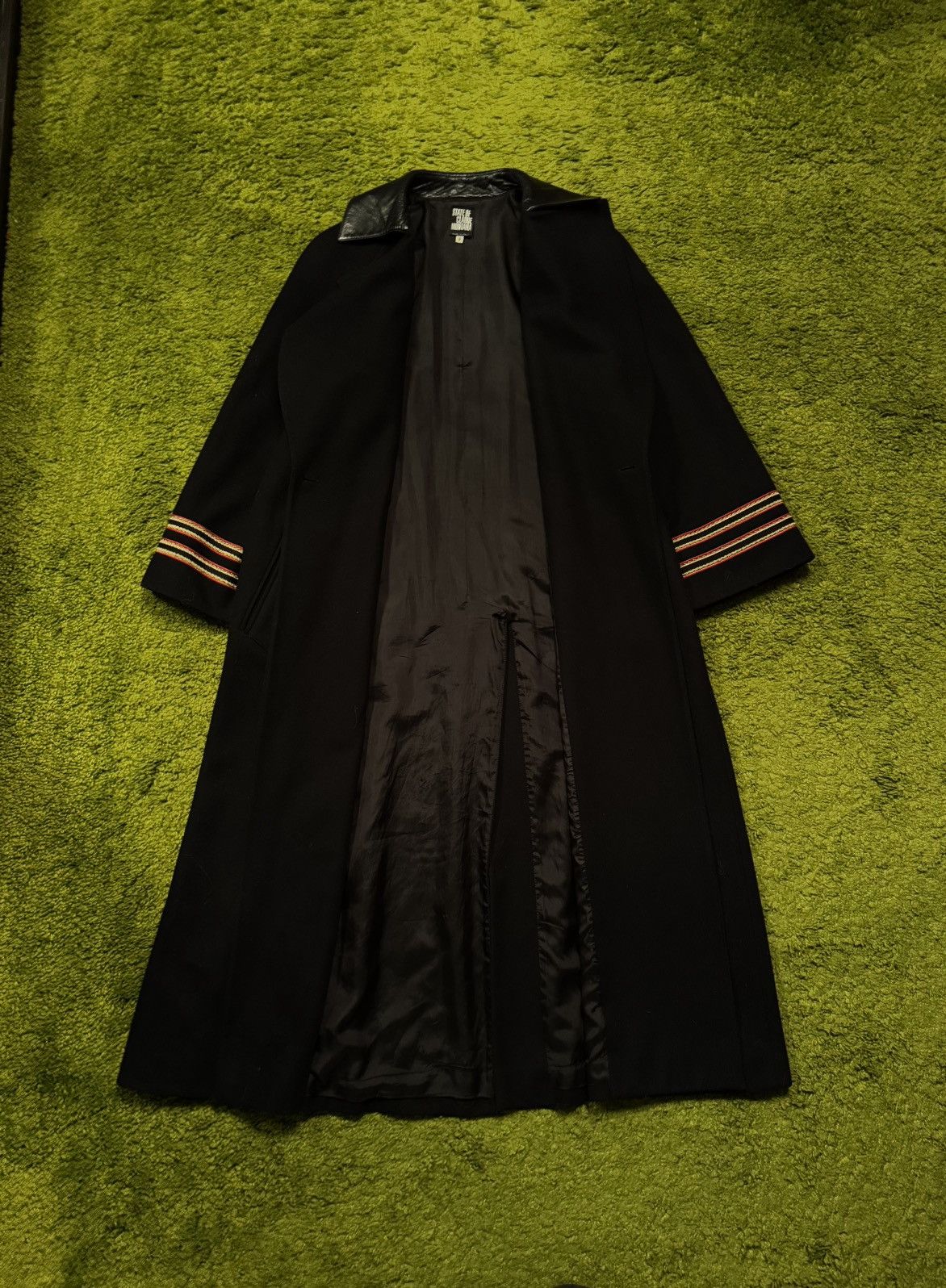 Claude Montana Claude Montana 1980s vintage archive wool belted coat Size S / US 4 / IT 40 - 2 Thumbnail