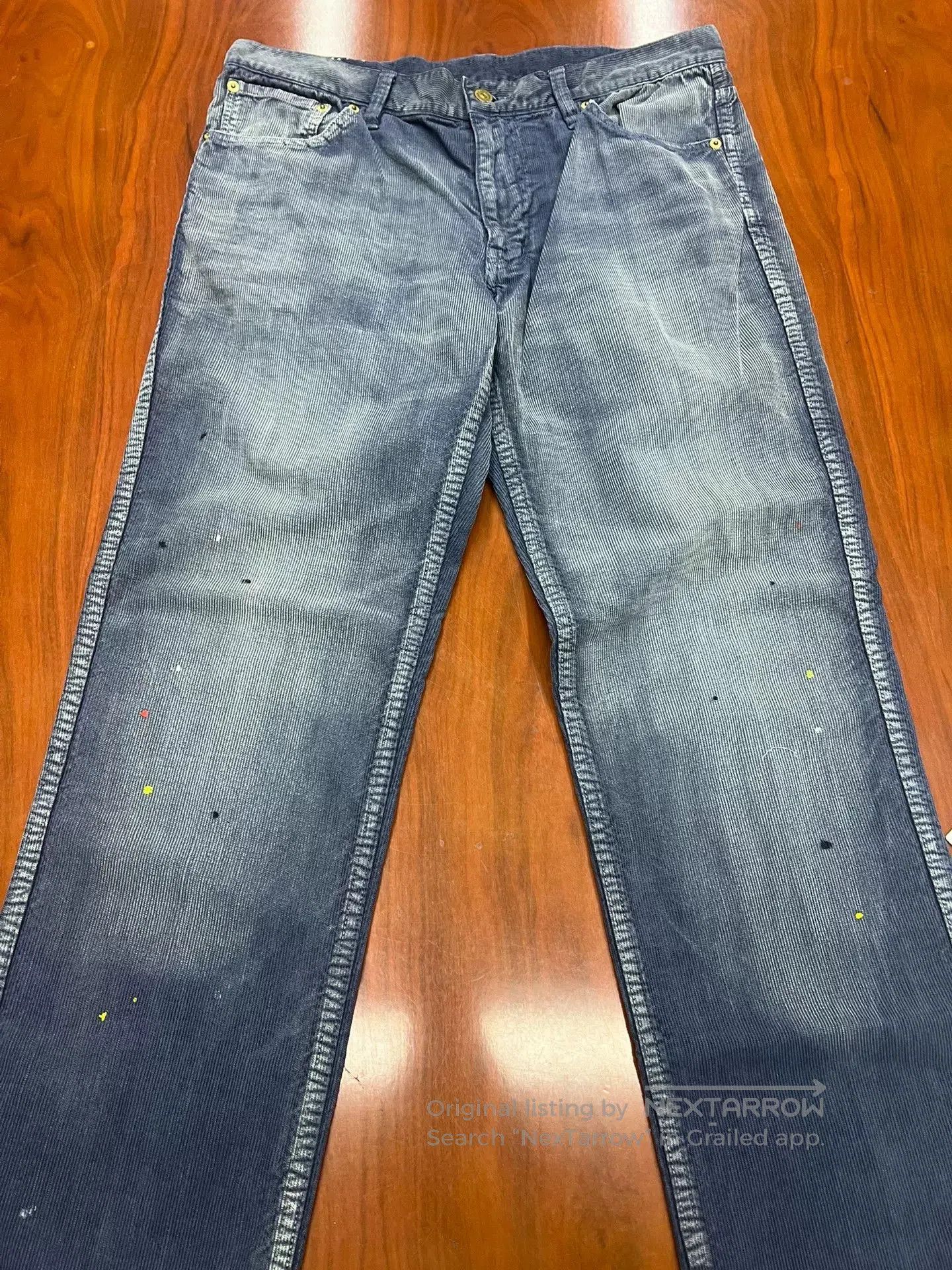 Visvim visvim 16aw ICT 03 FLUXUS Paint Splatter Jeans. Size US 26 / EU 42 - 1 Thumbnail