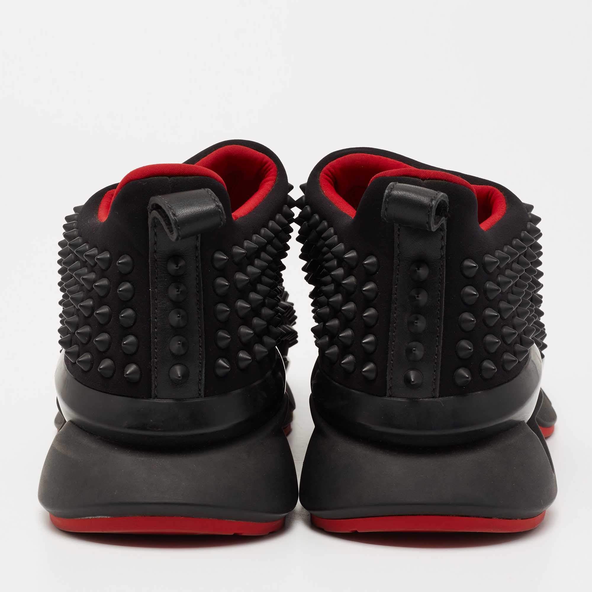 Christian Louboutin o1bcso1str1024 Sneaker in Black Size US 8 / EU 41 - 5 Thumbnail