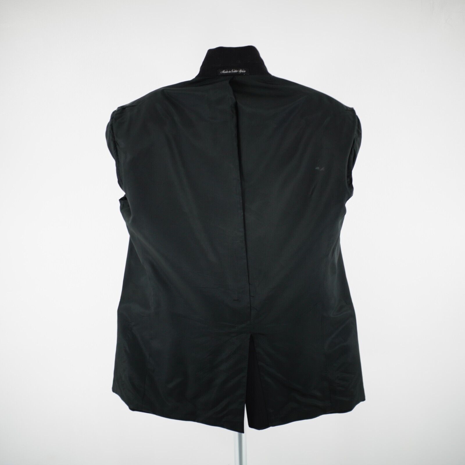 Vintage Wimbledon England Black Wool Polyester 2 Gold Button Blazer Size 44L - 13 Thumbnail