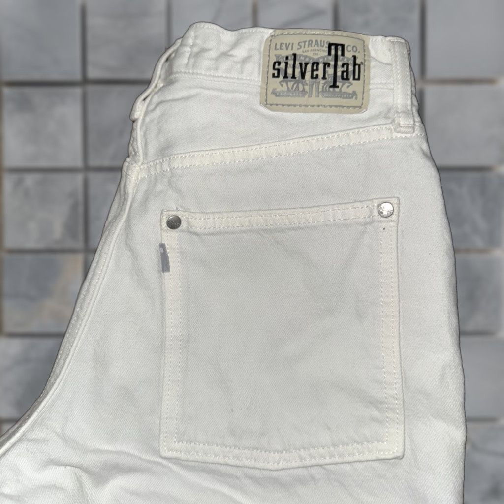 Levi's VINTAGE Levi’s Silvertab 94 Baggy Cargo Pants Men 28x32 Gray Cargo Mens Size US 28 / EU 44 - 1 Thumbnail