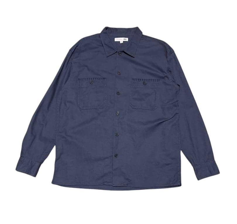 Japanese Brand Uniqlo JW Anderson Flannel Shirt Button Ups Nice Design Size US M / EU 48-50 / 2 - 1 Thumbnail
