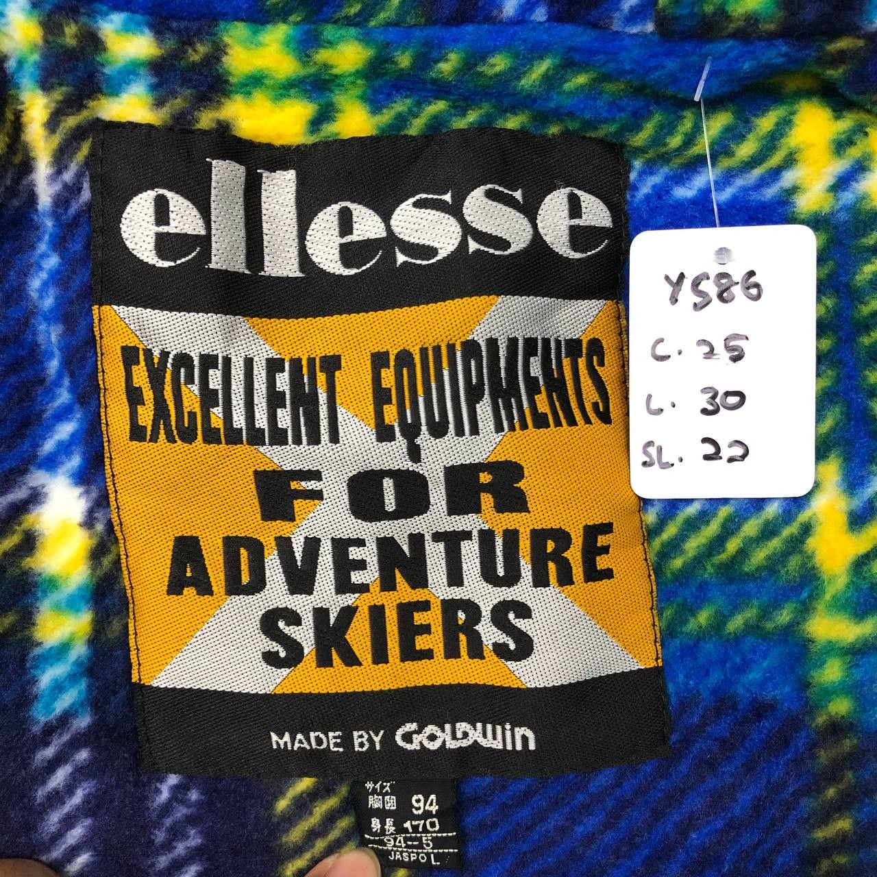 Ellesse Y586 ELLESE SKI JACKETS Size US L / EU 52-54 / 3 - 9 Thumbnail