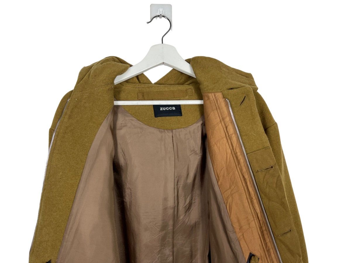 CABANE de ZUCCa 🔥 ZUCCA ISSEY MIYAKE WOOL ZIPPER COAT Size US M / EU 48-50 / 2 - 11 Thumbnail