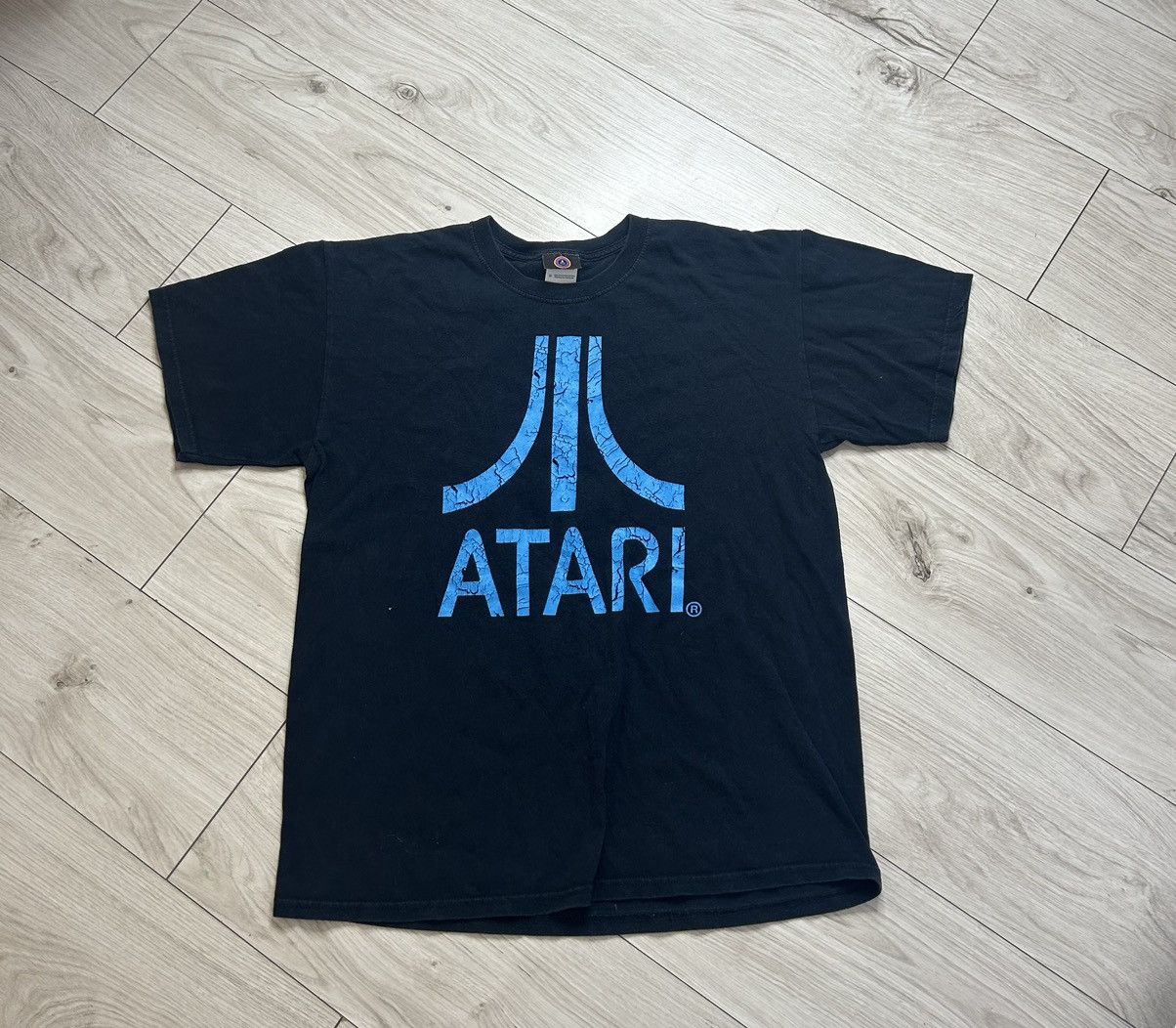 Japanese Brand × Vintage Faded black old school Atari shirt Size US L / EU 52-54 / 3 - 1 Thumbnail