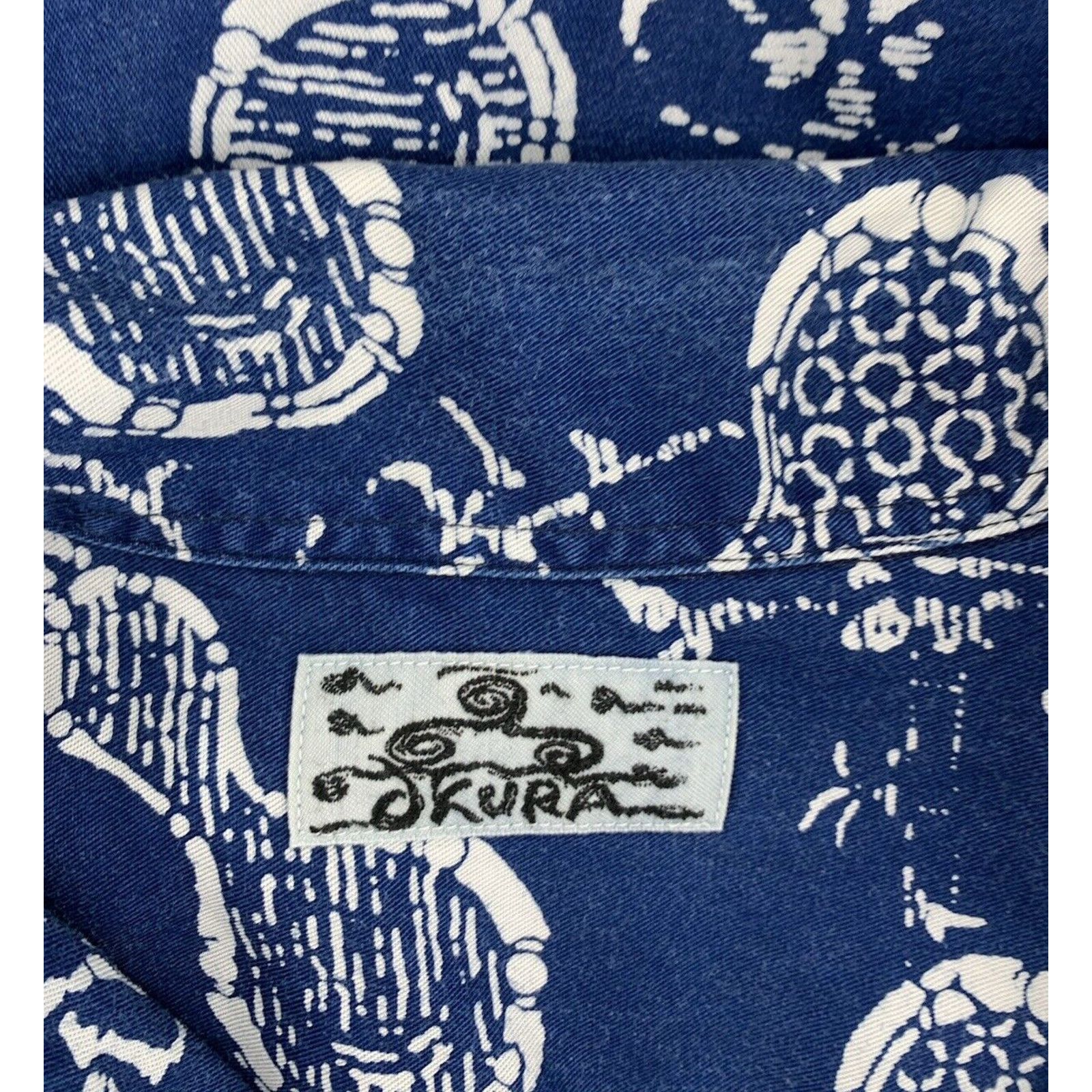 Okura OKURA Japan Indigo Dyed Button Front Blue XL Size US XL / EU 56 / 4 - 4 Thumbnail