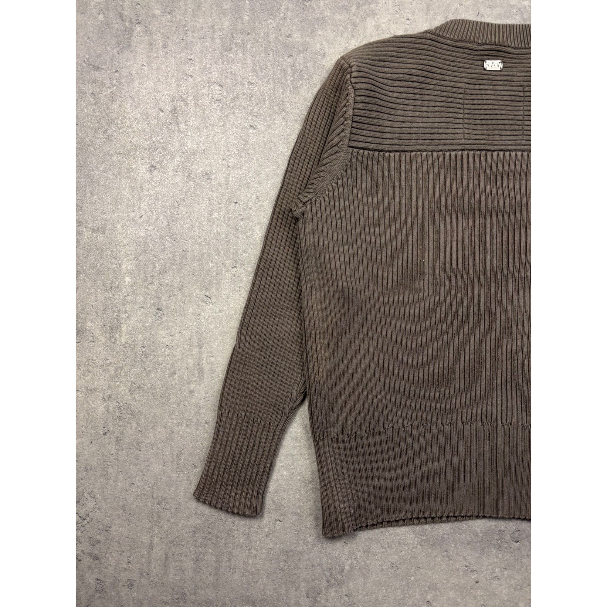 G-Star ARCHIVAL G-STAR RAW "3301" Industrial Knit – Tactical Earth Size US M / EU 48-50 / 2 - 8 Thumbnail