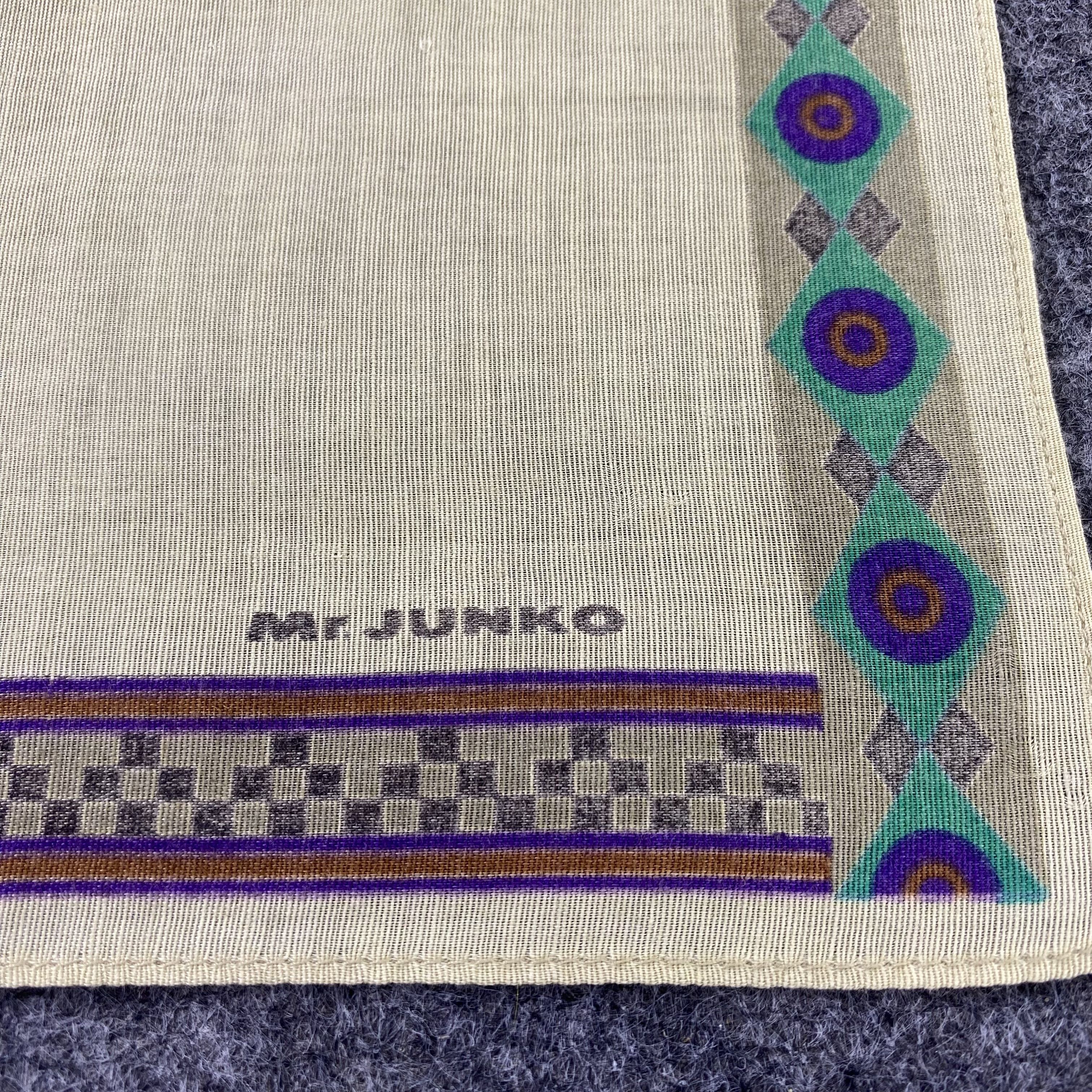 Japanese Brand Mr. Junko Handkerchief / Bandana / Neckerchief -B760 Size ONE SIZE - 5 Thumbnail