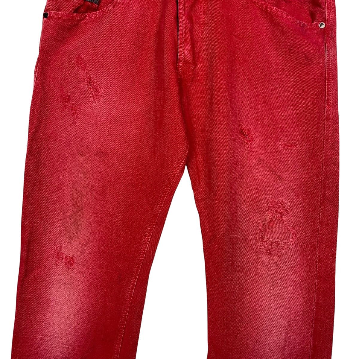 Diesel Vintage Diesel Italian Designer Avant Garde Denim Jeans Size US 34 / EU 50 - 7 Thumbnail