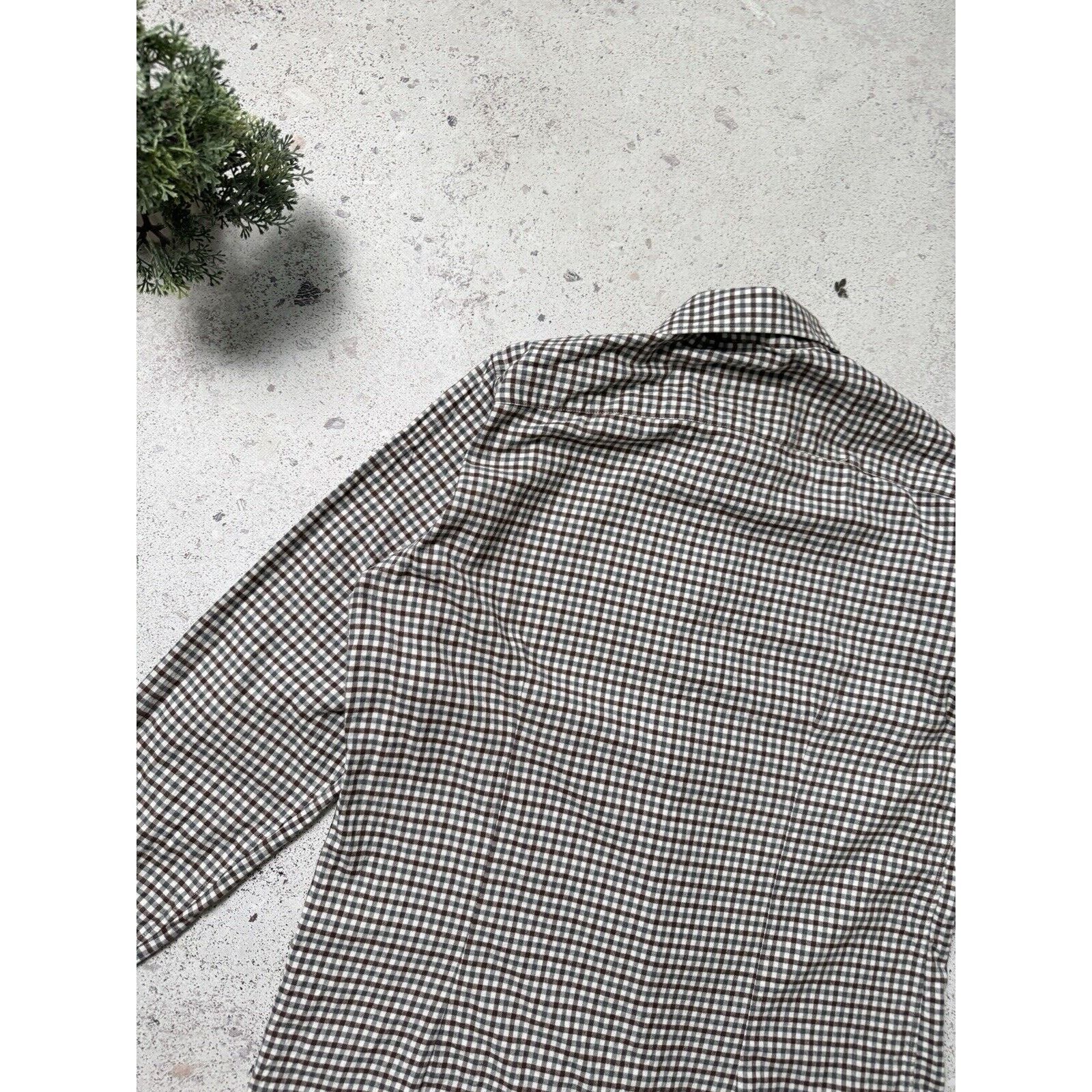 Designer Pina Parma Grandi & Rubinelli Check Shirt Size 41/16 Size US L / EU 52-54 / 3 - 10 Thumbnail