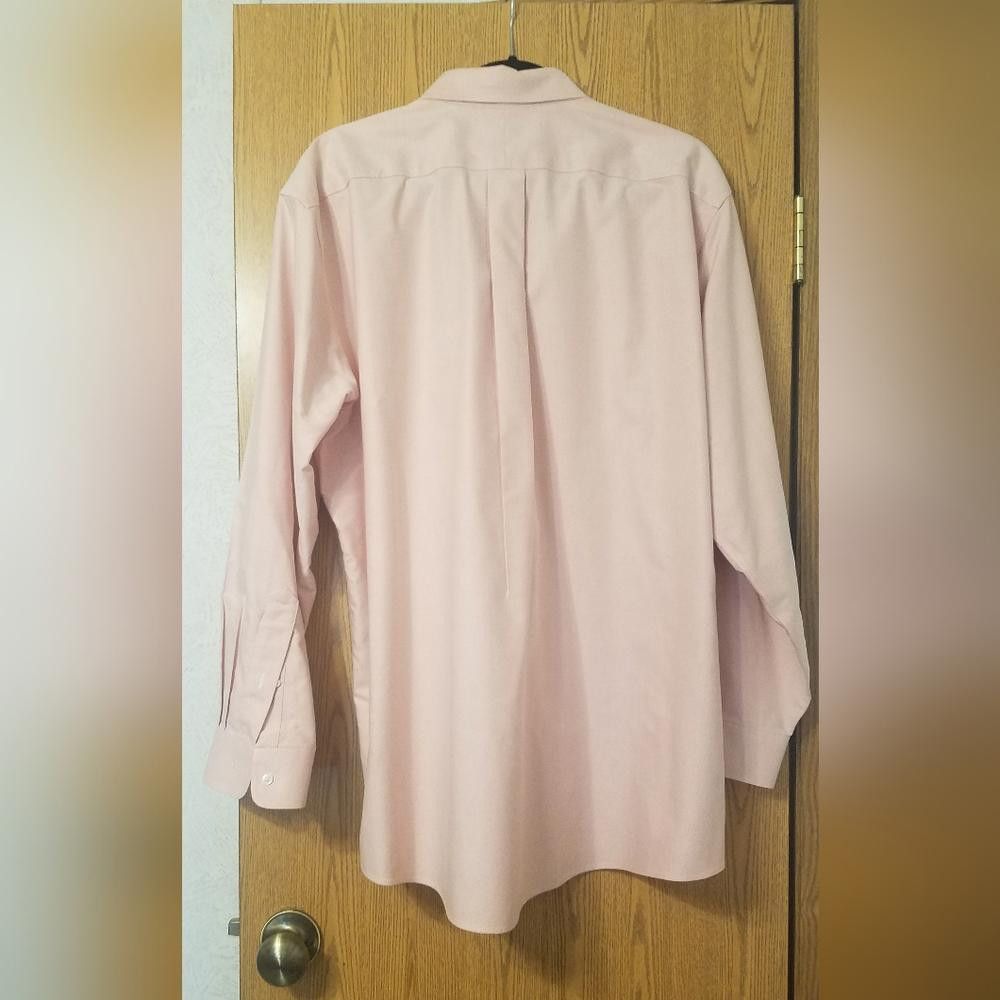 L.L. Bean L. L. Bean Wrinkle Free Traditional Fit Shirt Size 17 34 Size 38R - 2 Thumbnail