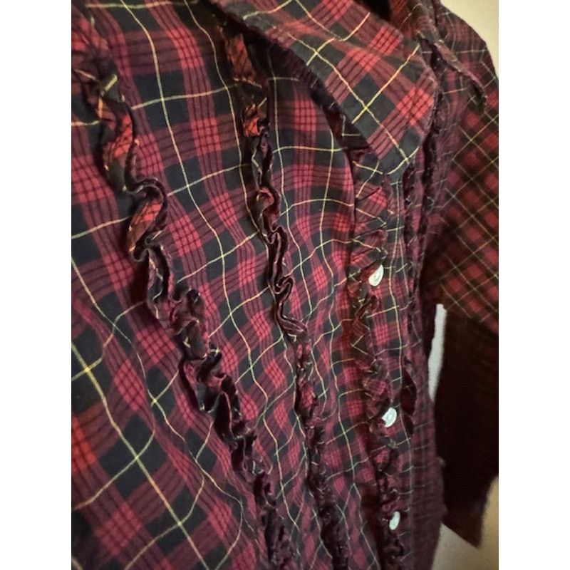 Lauren Ralph Lauren Vintage Lauren Ralph Lauren Wallace Tartan Plaid Ruffled S Size S / US 4 / IT 40 - 5 Thumbnail