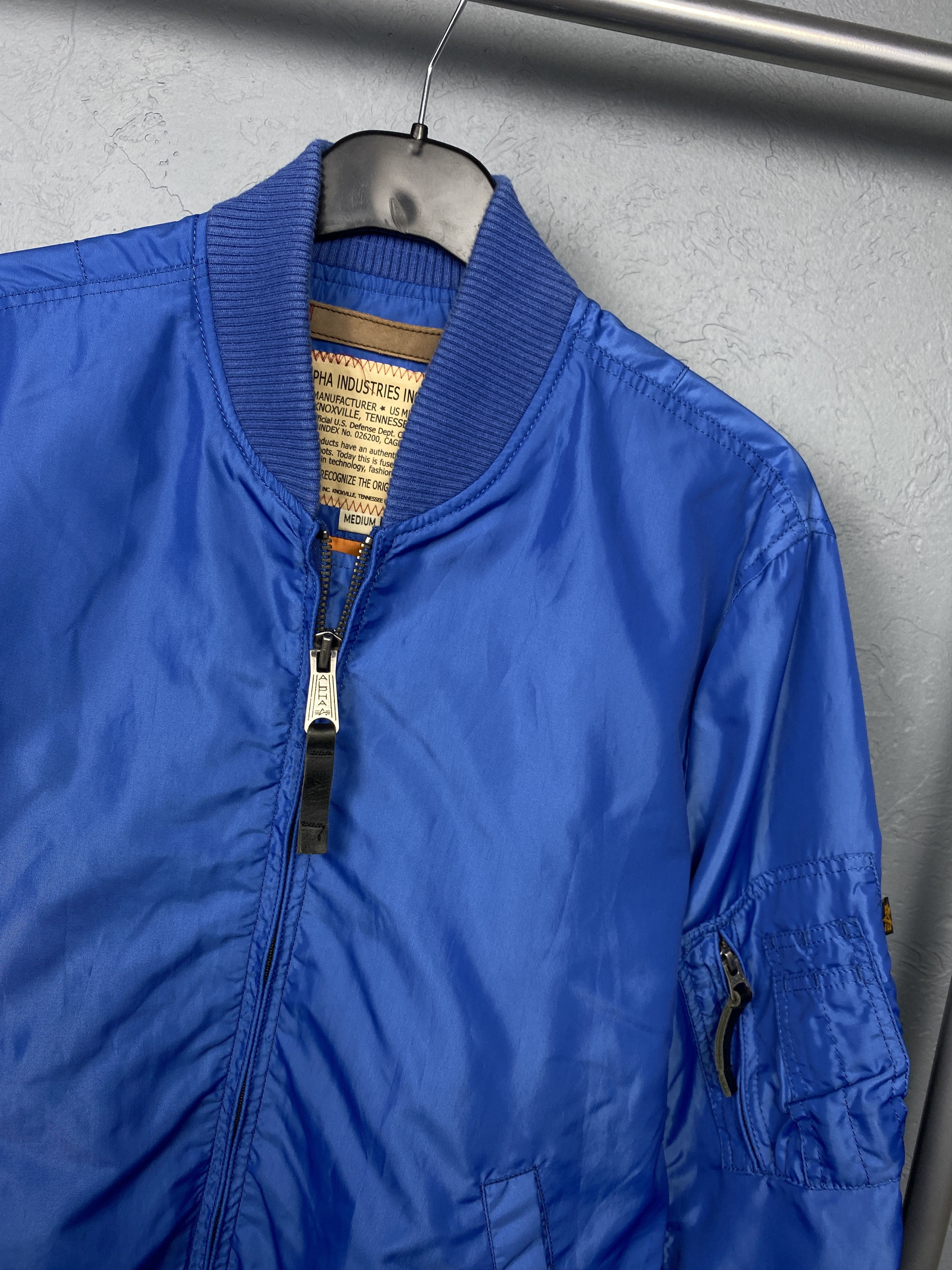 Alpha Industries Alpha Industries MA1 Flight Pilot Nylon Bomber Jacket Size US M / EU 48-50 / 2 - 2 Thumbnail