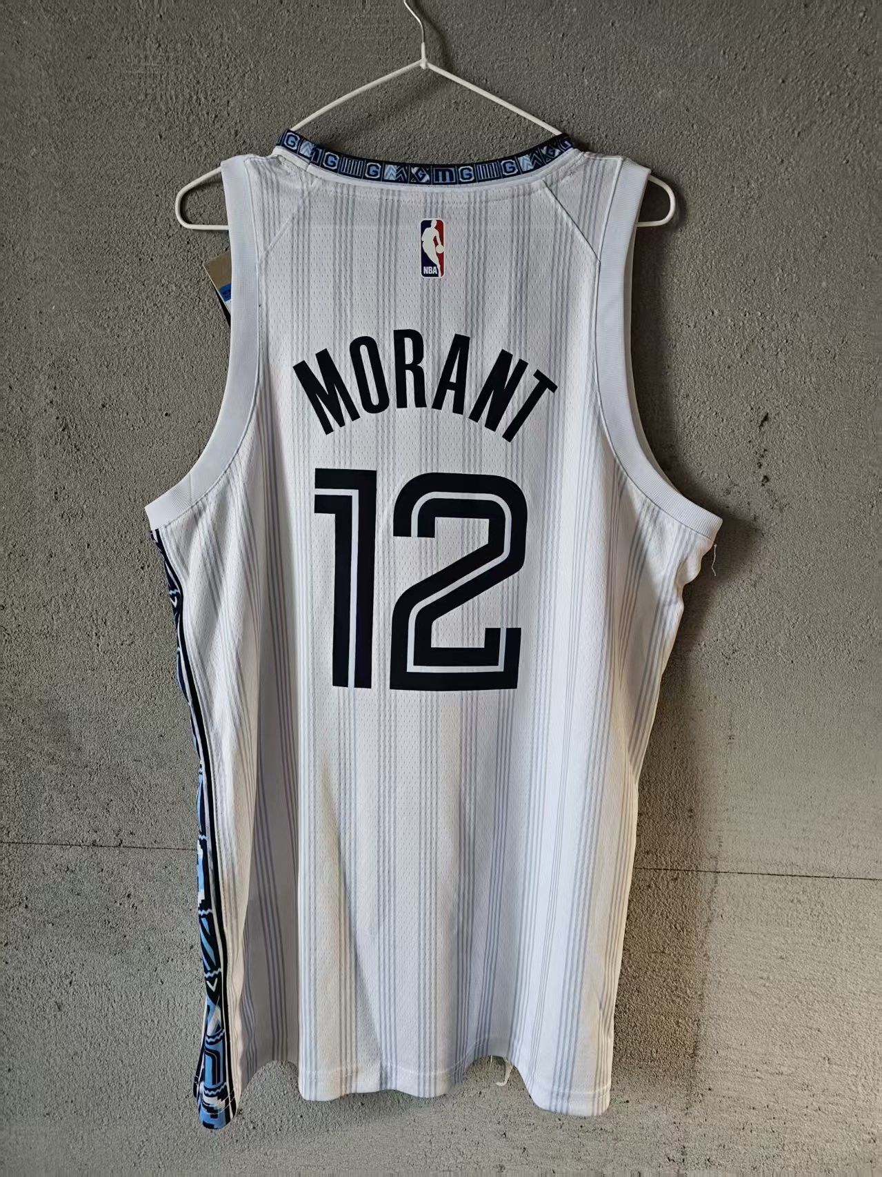 NBA Memphis Grizzlies #12 Ja Morant Jersey Home 2026 Size US M / EU 48-50 / 2 - 2 Thumbnail