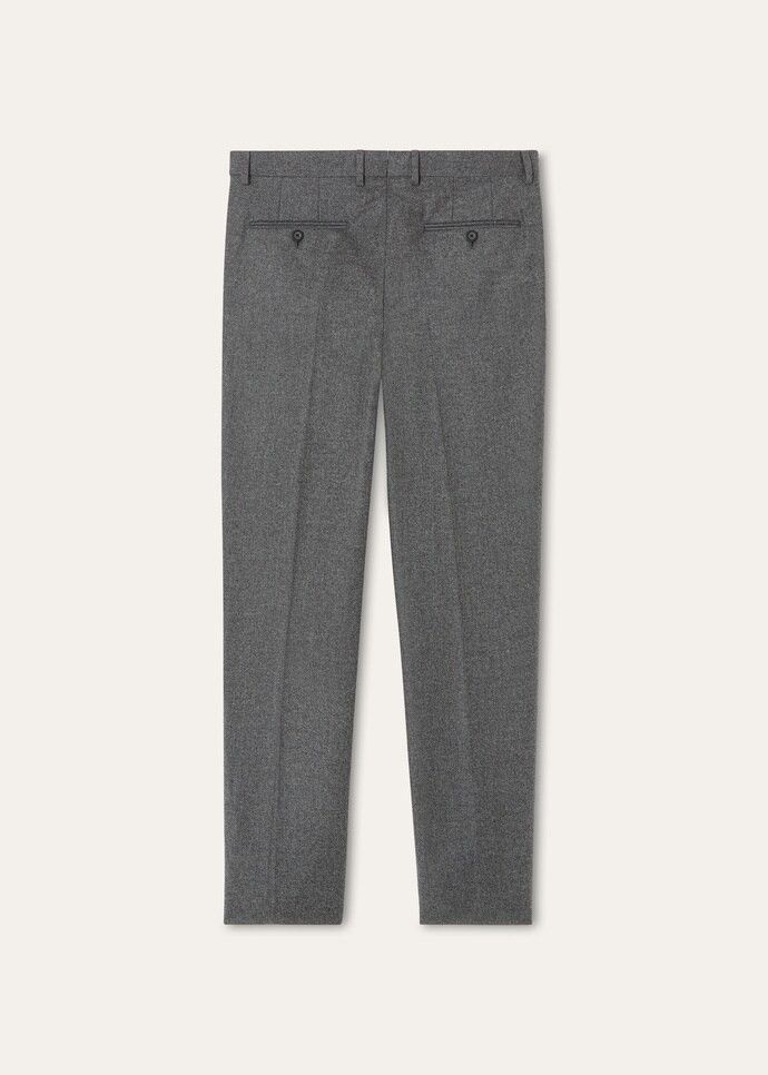 Loro Piana o1w1db10725 Carlo Trousers in London Smoke Melange Size US 36 / EU 52 - 2 Thumbnail