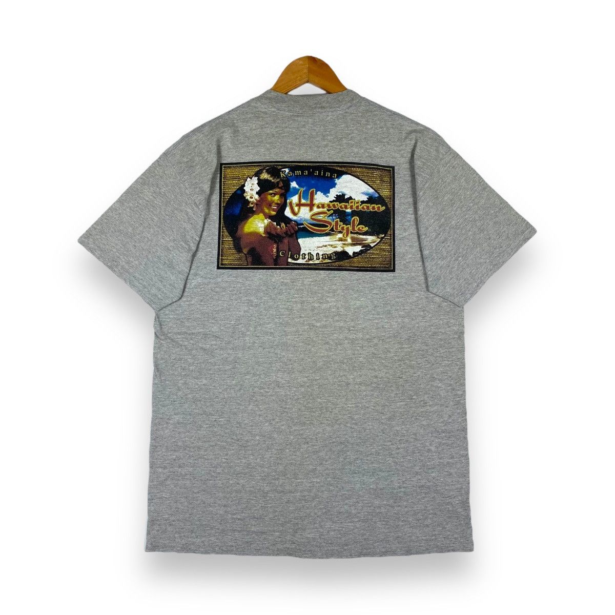 Vintage Vintage 90's KAMA'AINA CLOTHING Hawaiian Style Tee Size US M / EU 48-50 / 2 - 1 Thumbnail