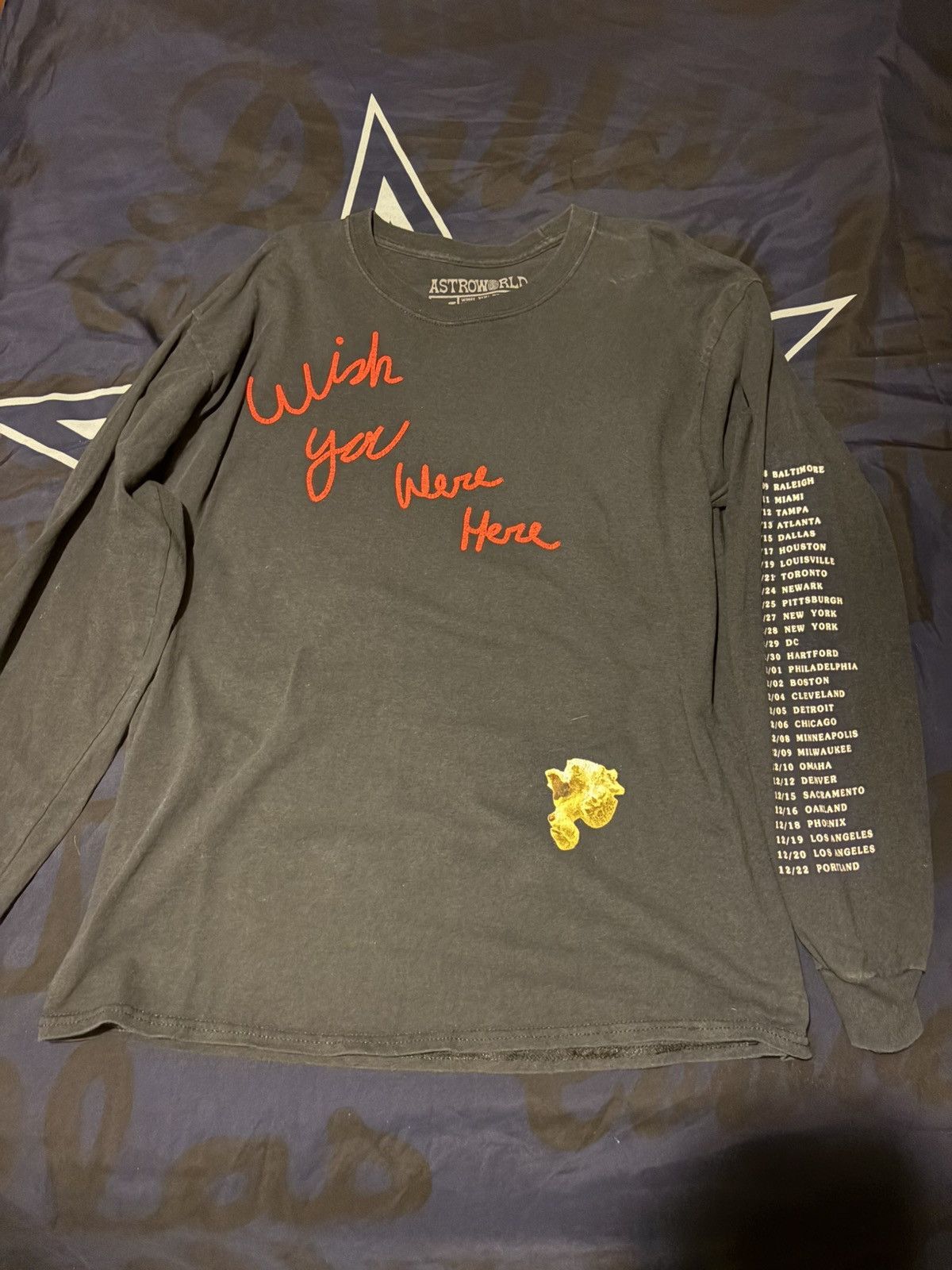 Travis Scott Travis Scott Astroworld tour merch Size US M / EU 48-50 / 2 - 1 Thumbnail